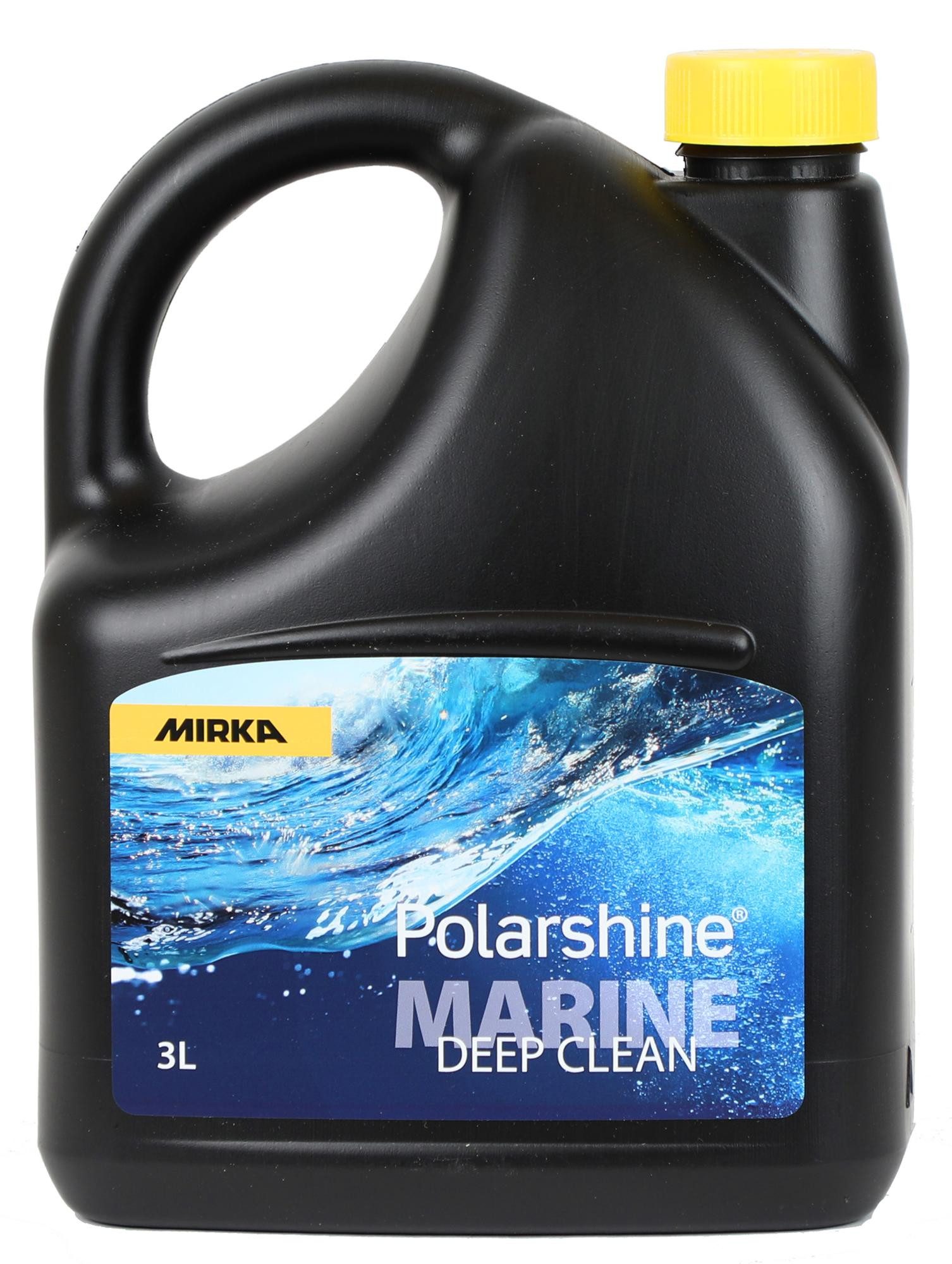 Mirka Polarshine Marine Deep Clean Bootswaschkonzentrat Allzweckreiniger (Starkes Konzentrat, entfernt effektiv Schmutz & Rückstände)