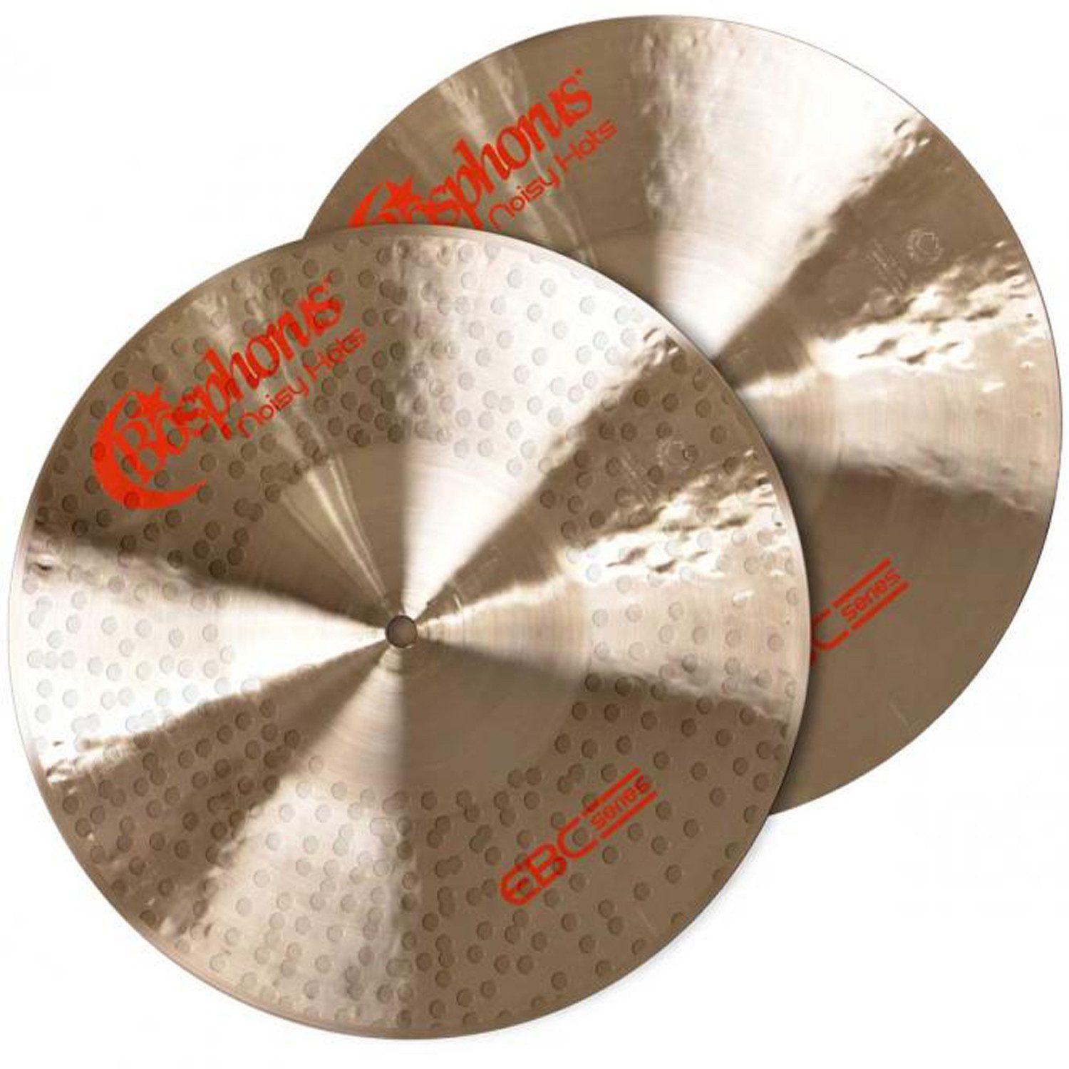 Bosphorus Cymbals Becken Bosphorus EBC Noisy HiHat 13'' HiHat Becken,Schlagzeug, Becken
