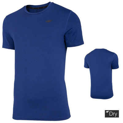 4F T-Shirt 4F Dry - Herren Sport T-Shirt, melange navy