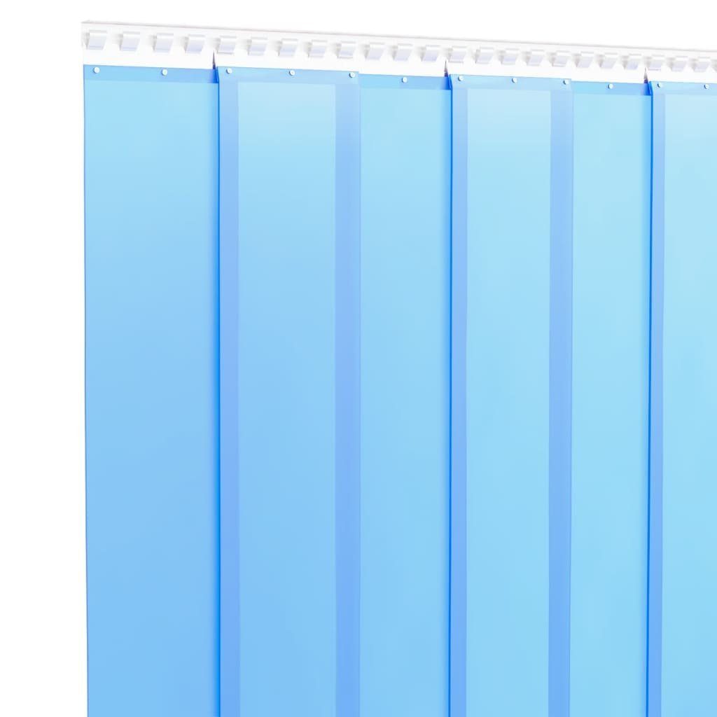 Vorhang Türvorhang m (1 St) Blau mm PVC, 25 200x1,6 vidaXL
