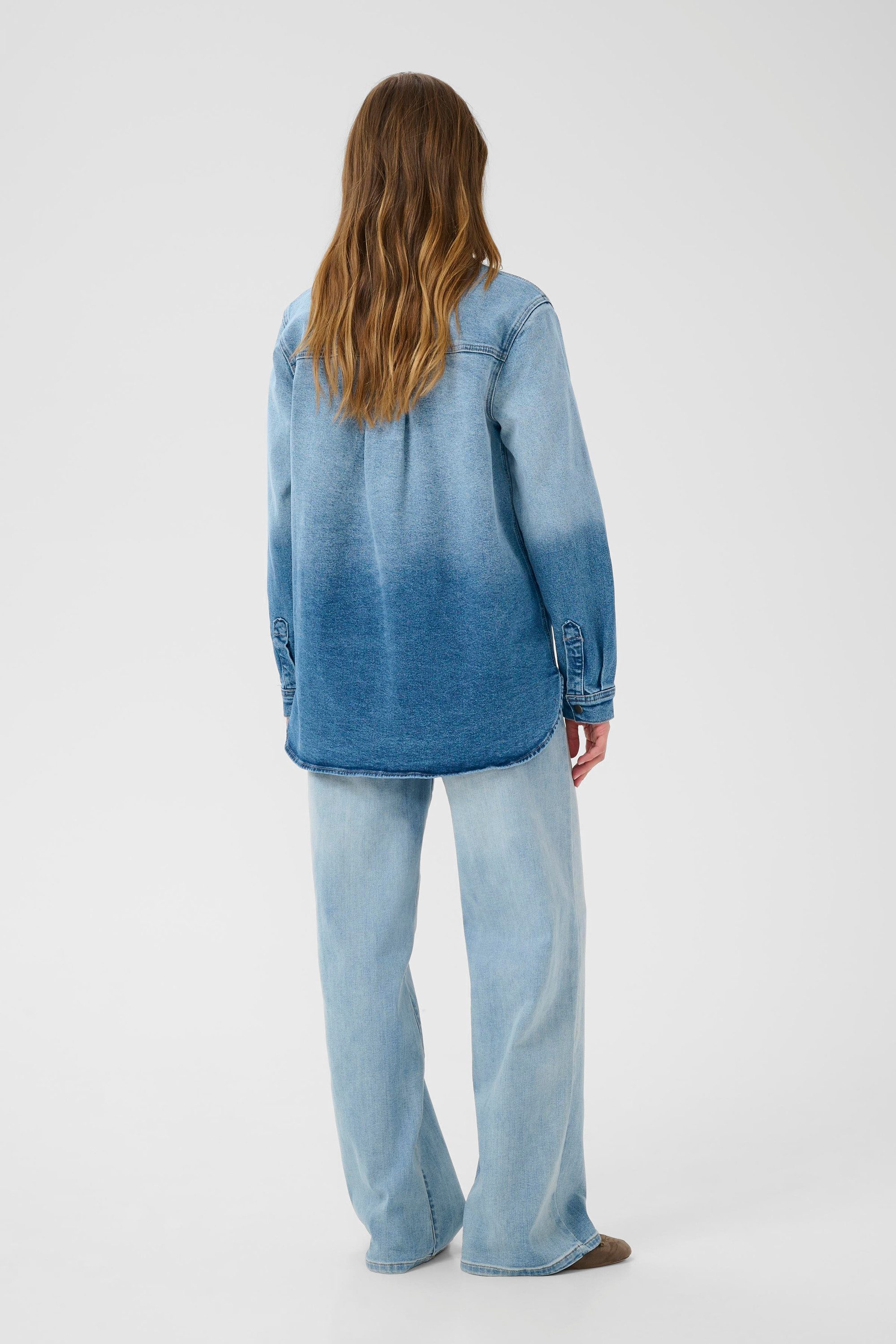 KAFFE Jeanshemd Jeanshemd KAmiala günstig online kaufen
