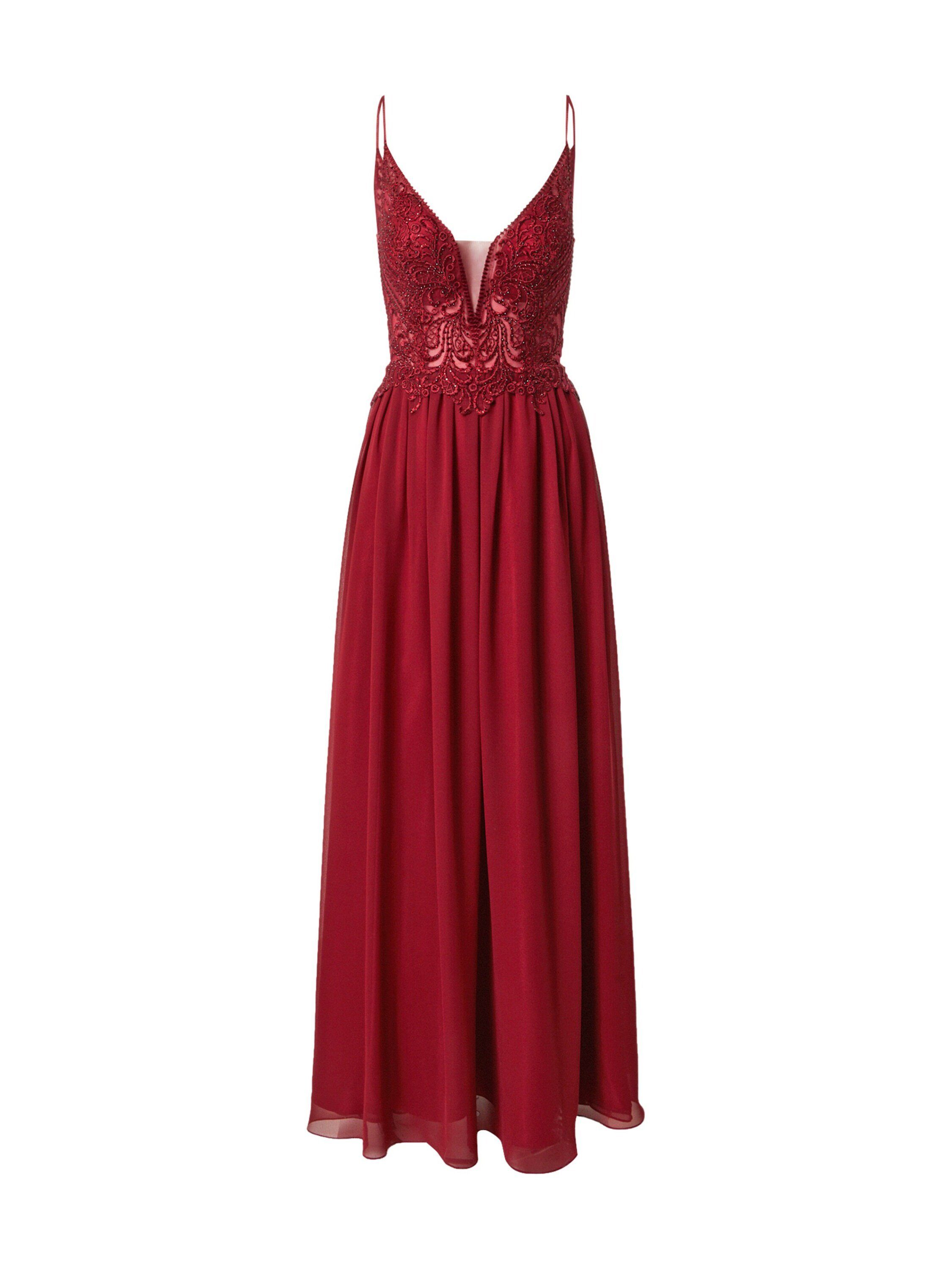 mascara Abendkleid EMB (1-tlg) Drapiert/gerafft