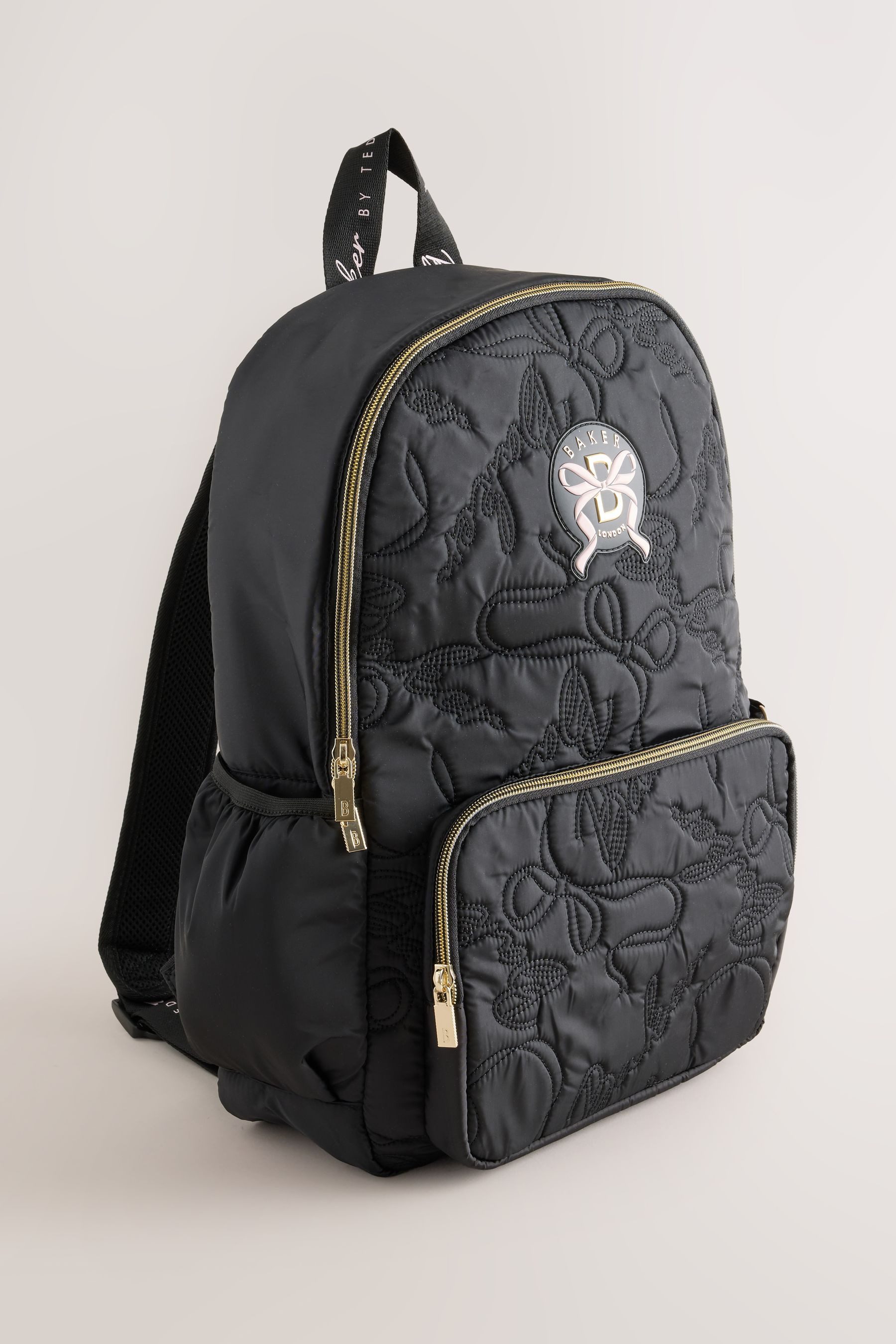Baker by Ted Baker Schulrucksack Baker by Ted Baker gesteppter Rucksack + Schleife (1-tlg)