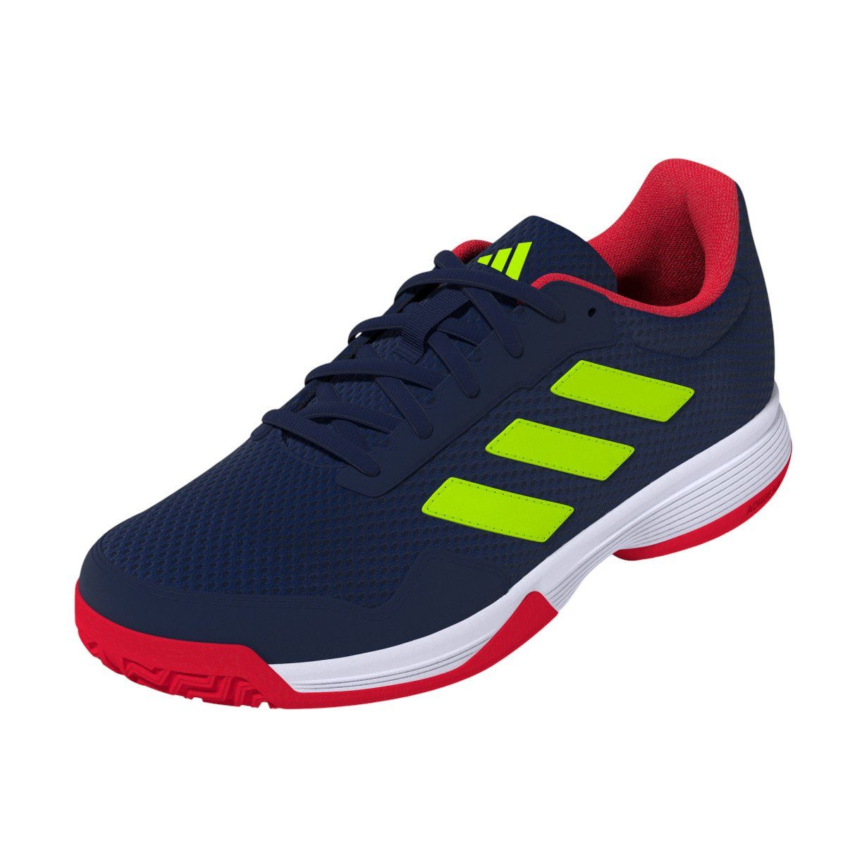 adidas Performance Gamespec Allcourt blau/gelb/rot Kinder Tennisschuh