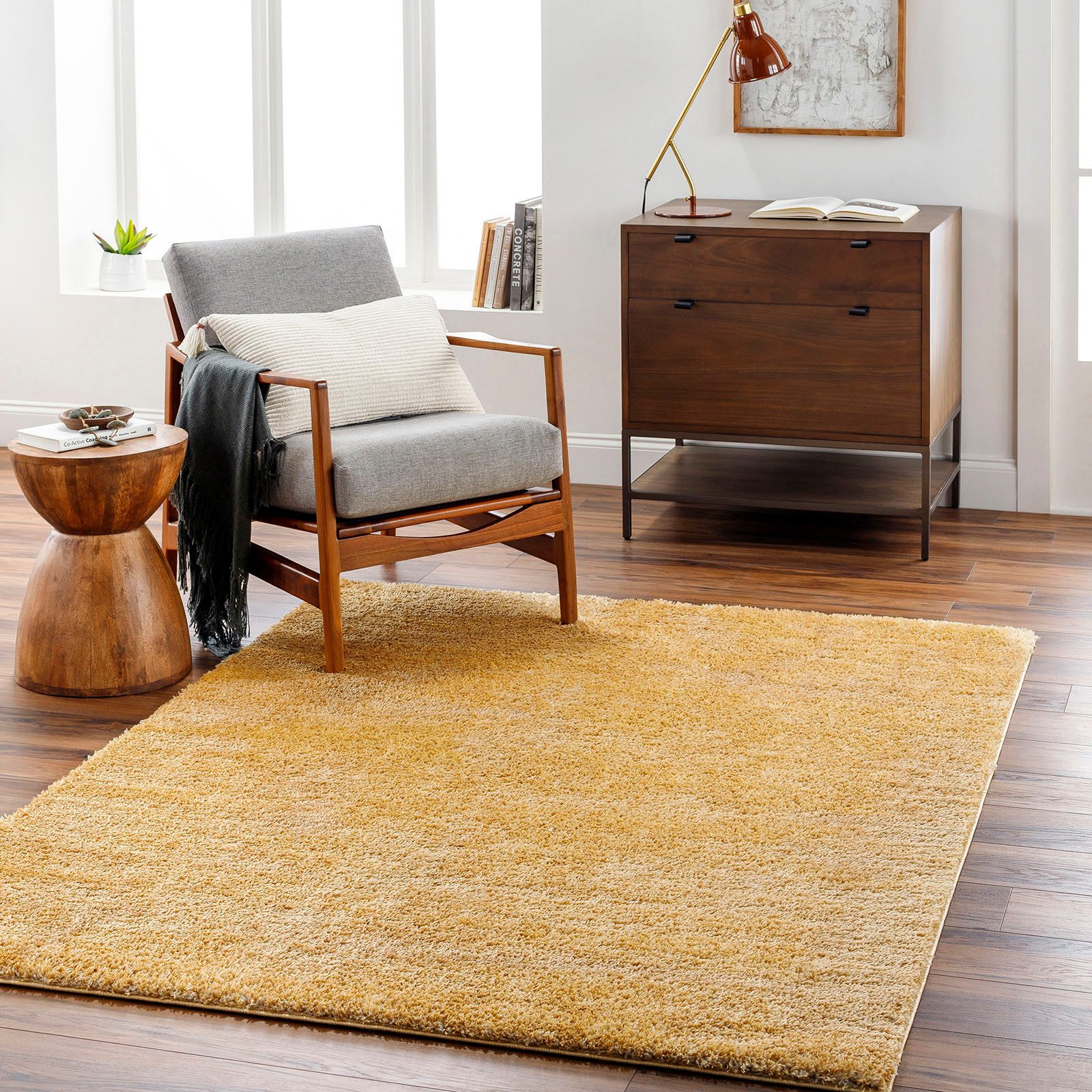 Livabliss Hochflor-Teppich TRENTO, rechteckig, Höhe: 31 mm