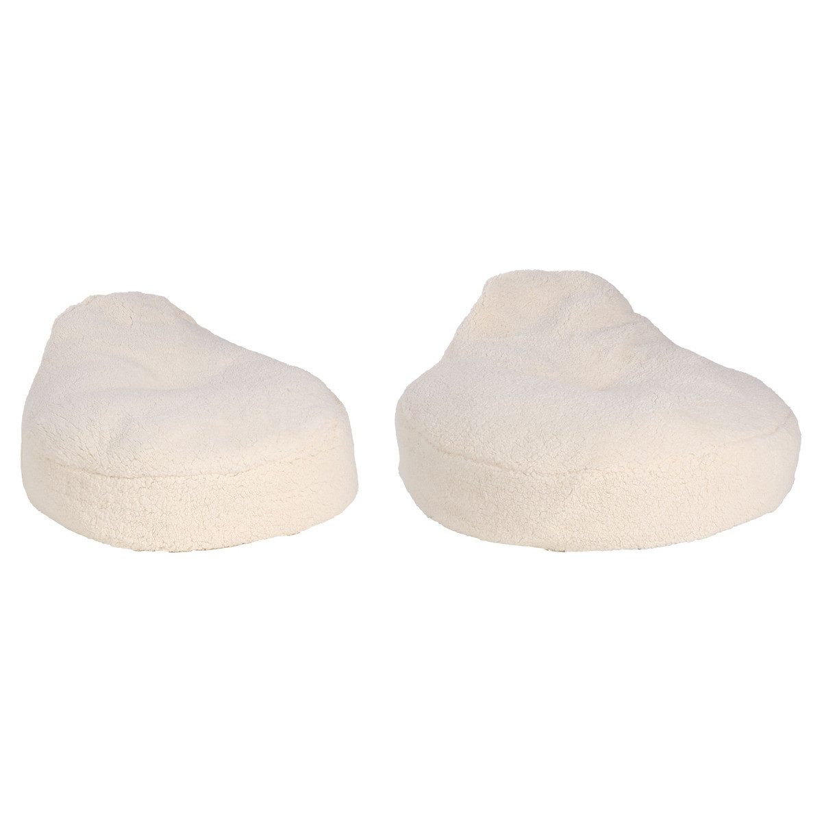 Flamingo Tierbett Katzensofa Felpa weiß