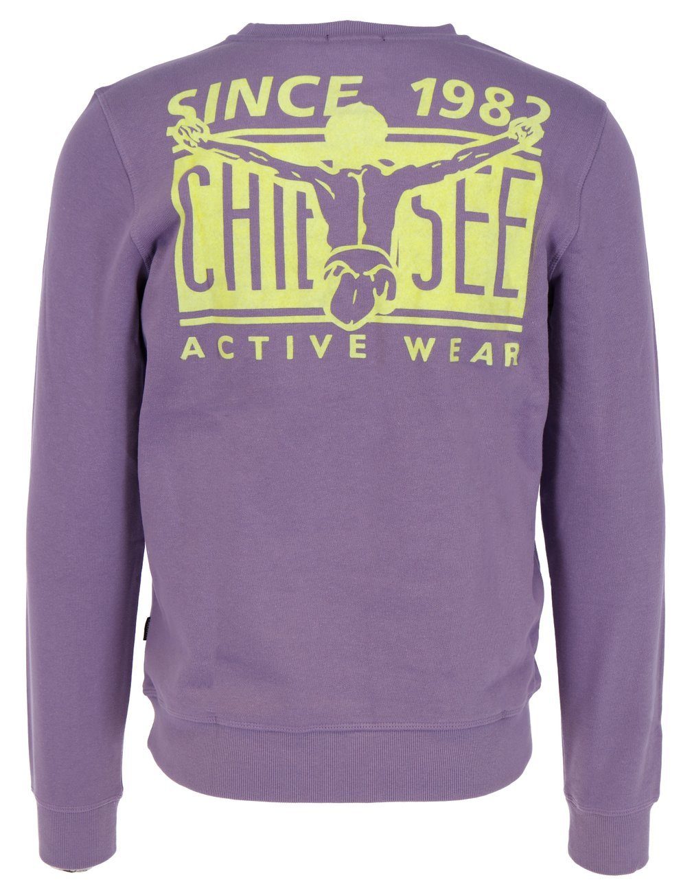 17-3615 Men Sweatshirt (1-tlg) Chalk Fit Violet Chiemsee Regular Sweatshirt,
