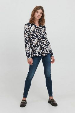 Ichi Langarmbluse »IHVERA SH10 - 20115116« moderne Bluse mit coolem Print