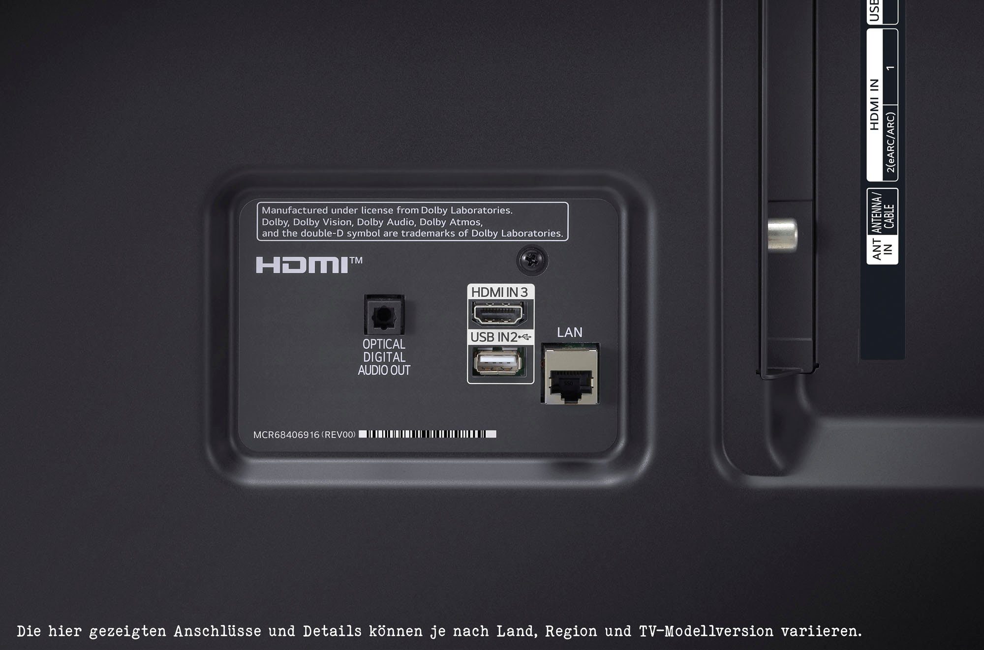 UHD,α5 cm/75 Pro,Filmmaker HD, Gen6 Sound Smart-TV, AI-Prozessor,HDR10,AI 4K Ultra 4K Zoll, 75UR80006LJ LG LED-Fernseher (189 Mode)