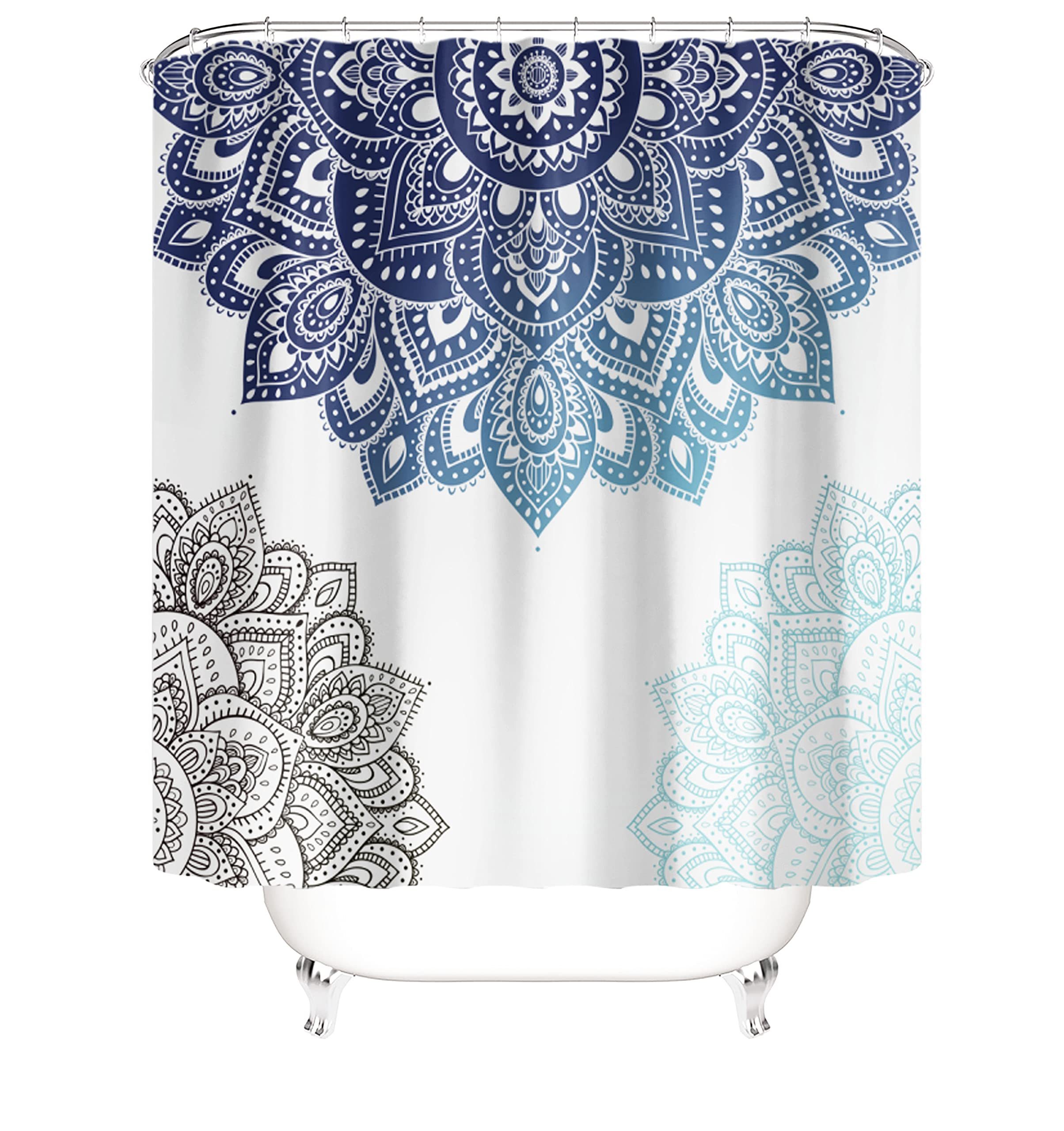M&W DAS DESIGN Duschvorhang 180x200 Shower curtains Anti schimmel Waschbar günstig online kaufen
