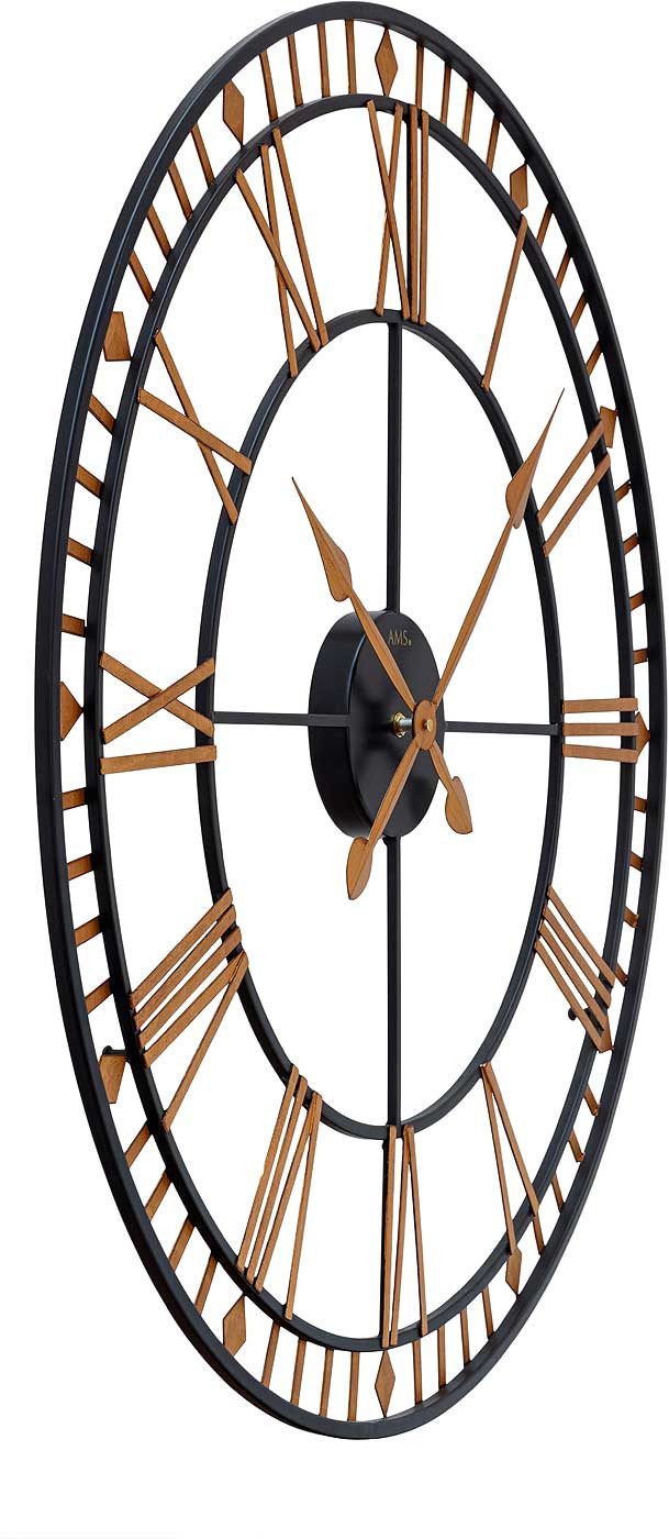 AMS Wanduhr XXL Wanduhr 80 cm günstig online kaufen