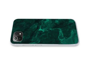 MuchoWow Handyhülle Marmor - Limone - Grün - Strukturiert - Marmoroptik, Phone Case, Handyhülle Xiaomi 11T, Silikon, Schutzhülle