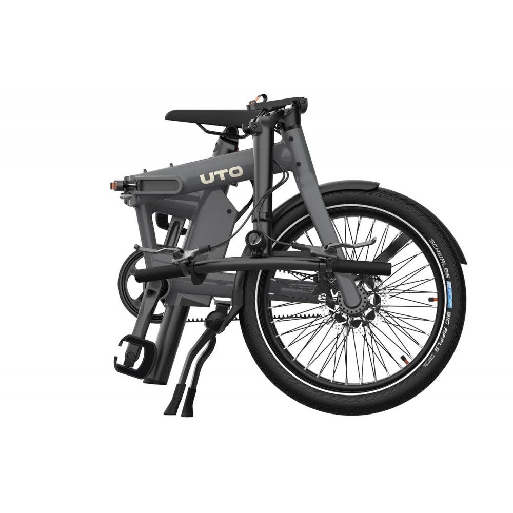 UTO E-Bike PRO20 [Pedelec] Leichtes Aluminium-Faltrad mit 250W Dual Speed Motor