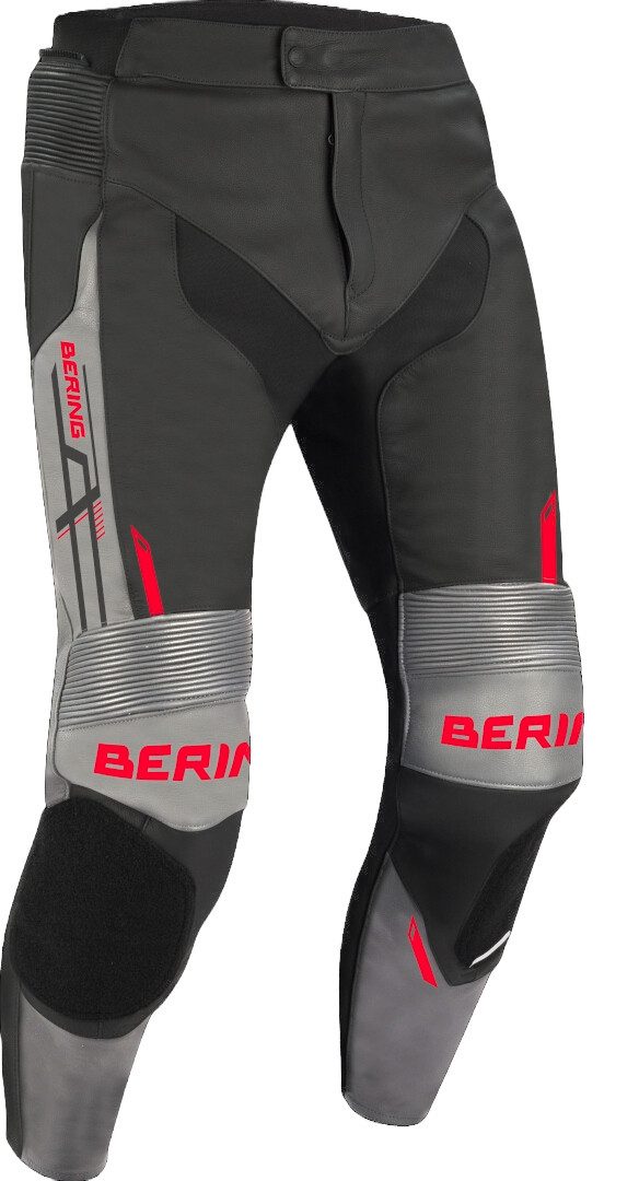 Bering Motorradhose Snap Motorrad Leder-/Textilhose Knieprotektoren enthalten