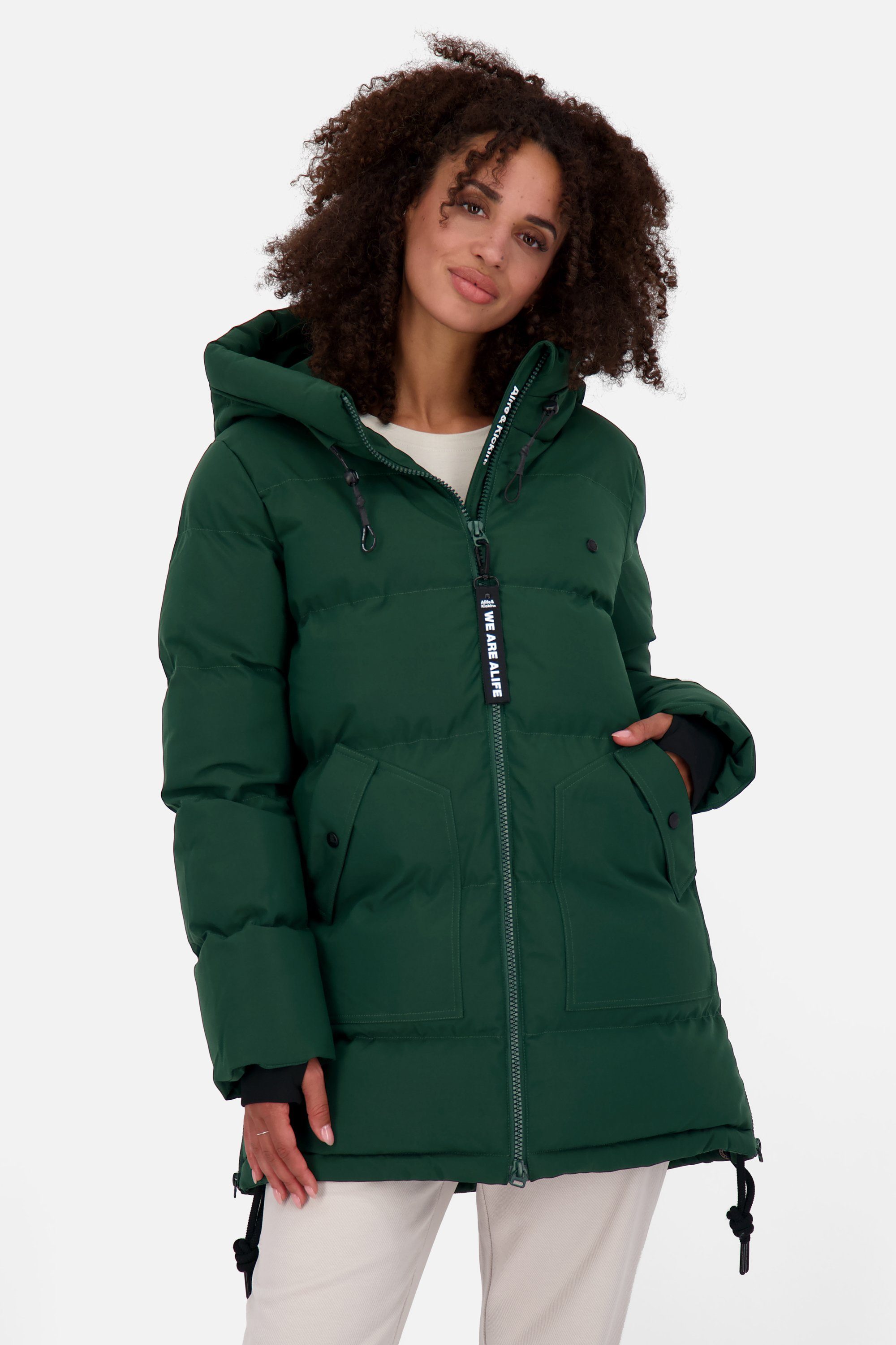 forest CathyAK Parka & A Damen Alife Winterjacke Kickin Winterjacke dark Steppjacke, Puffer