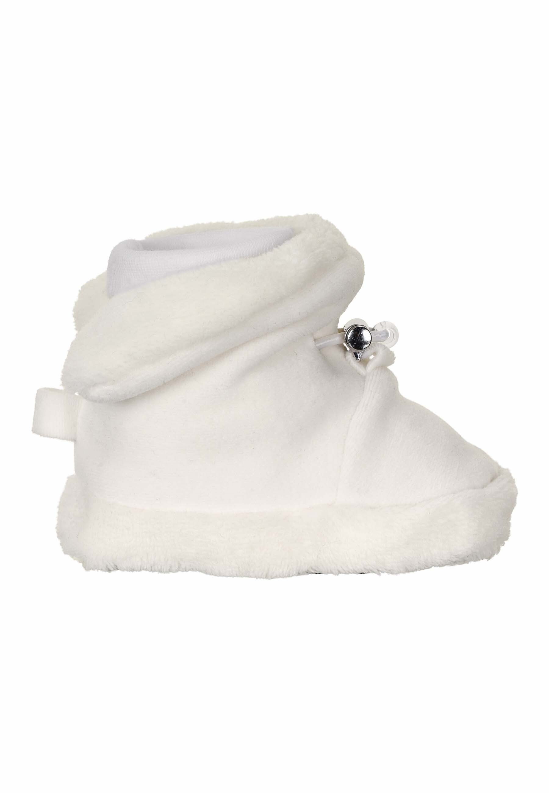 Sterntaler® Baby Stiefel uni Outdoorschuh (1-tlg) Microfleece Baby-Stiefel, Teddy-Futter, Kordelstopper, rutschfest