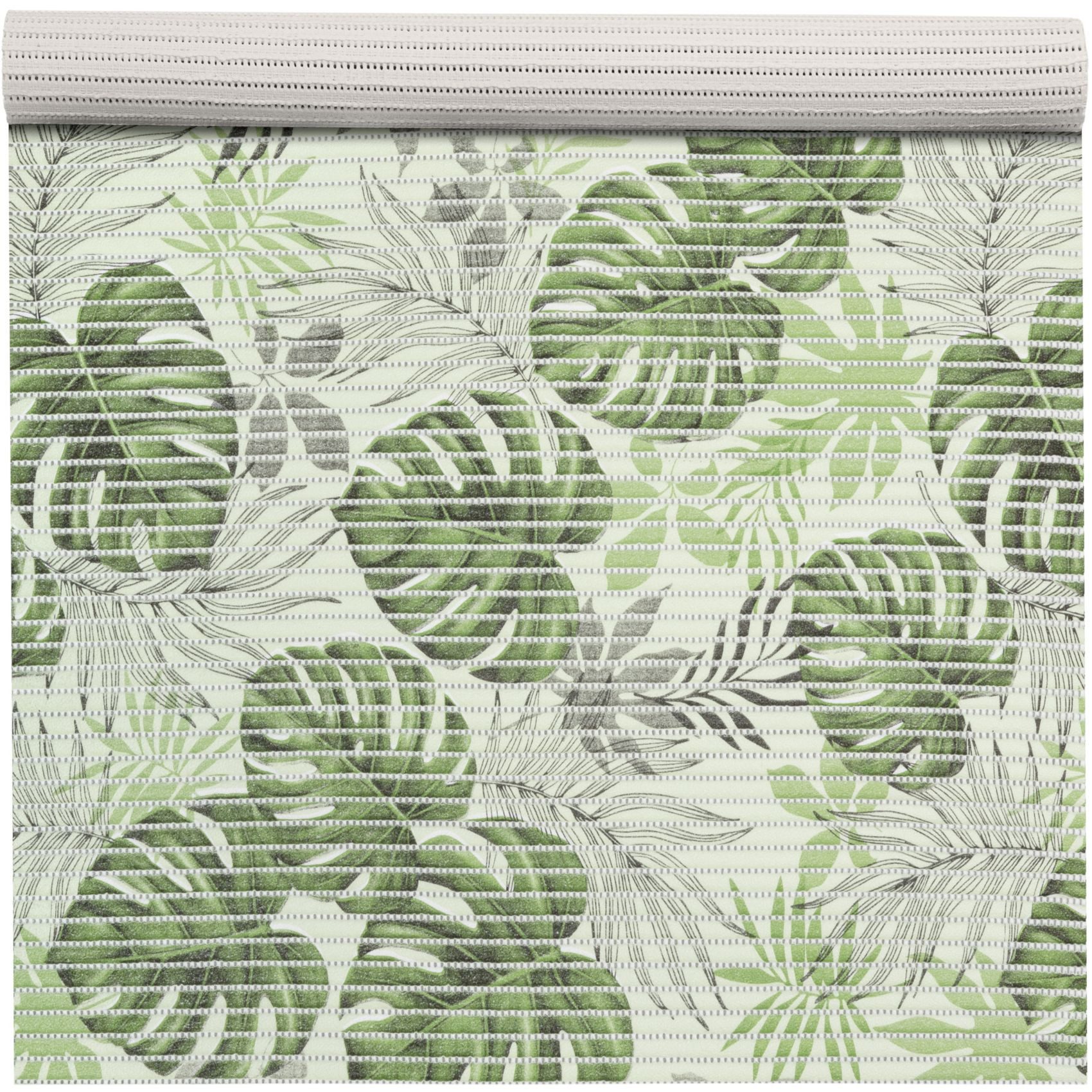 ANRO Schaum-Badematte Antirutschmatte Monstera-Palm weichschaum Badteppich günstig online kaufen