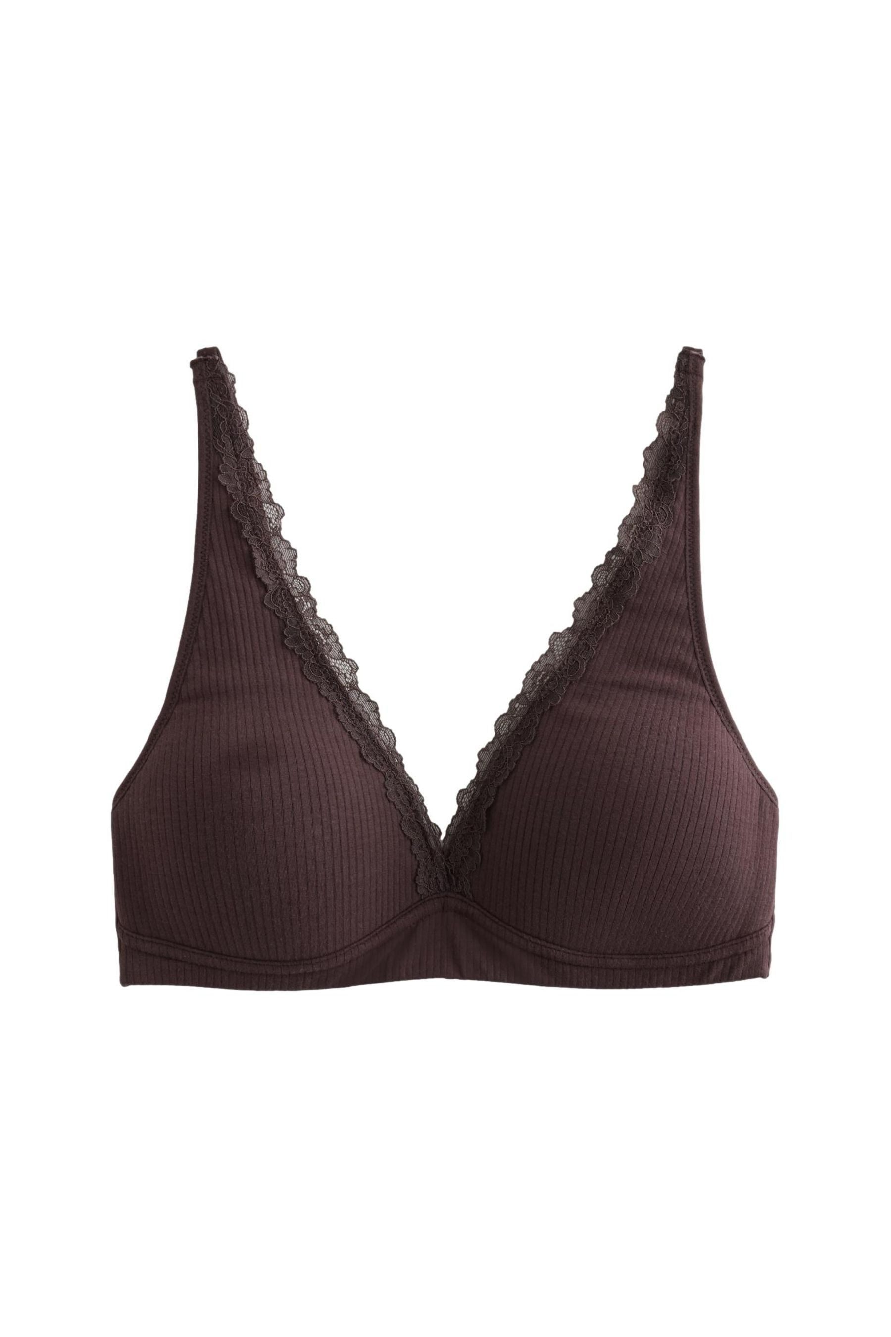 Next Bralette-BH Geripptes, nahtloses Bustier, leichte Wattierung (1-tlg)