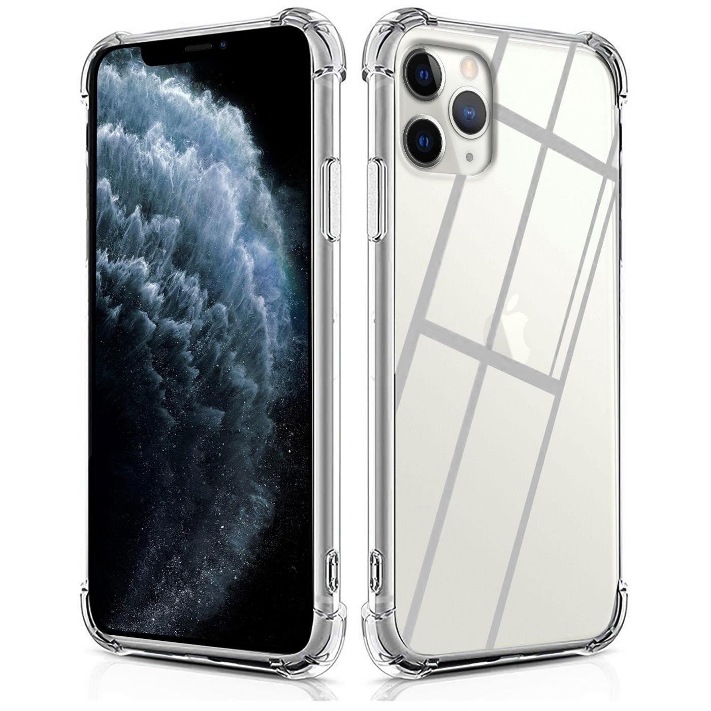 CoolGadget Handyhülle Anti Shock Rugged Case für Apple iPhone 11 Pro Max 6,5 Zoll, Slim Cover mit Kantenschutz Schutzhülle für iPhone 11 Pro Max Hülle