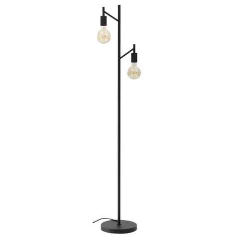 Leonique Stehlampe Jarla, ohne Leuchtmittel, moderne, klassisch schwarze Stehleuchte, Höhe 155 cm