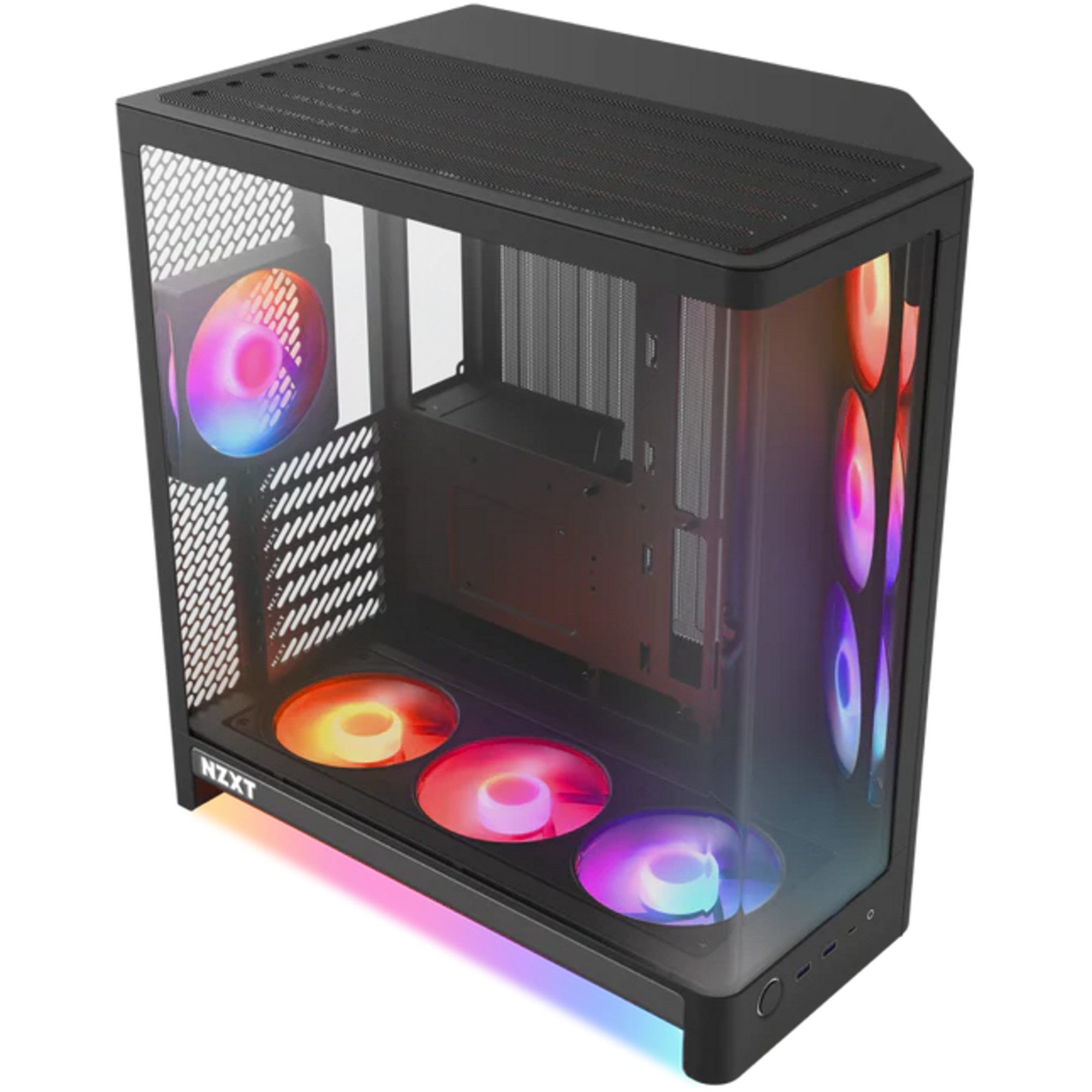 NZXT PC-Gehäuse NZXT H6 RGB+ (2026) All Black, Tower-Gehäuse