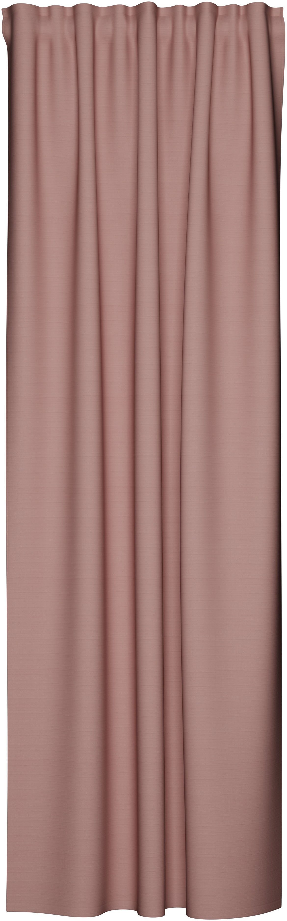 HOMING Gardine Merle (1 St), verdeckte Schlaufen, blickdicht, Fertigschal