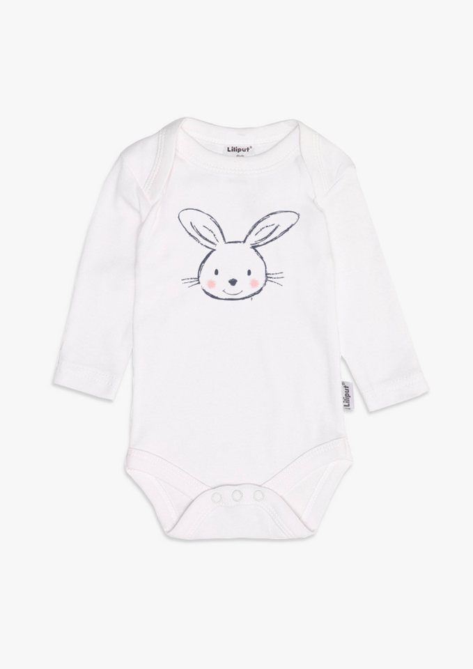 Liliput Body mit niedlichem Frontprint, Toller Liliput Langarmbody im  2er-Pack für Kleinkinder