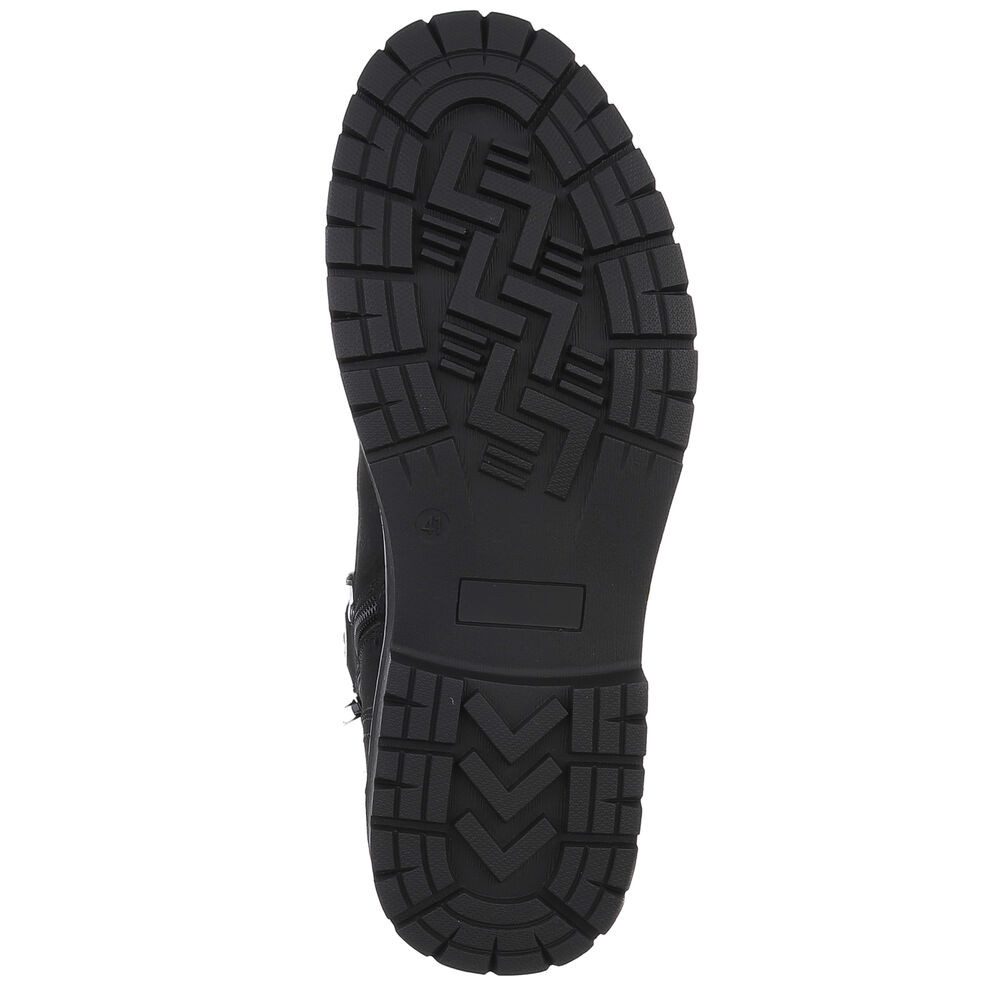 Coolwalk Herren Freizeitschuh mit hohem Komfort und modischem Design Stiefelette (90503740) Blockabsatz Boots in Schwarz