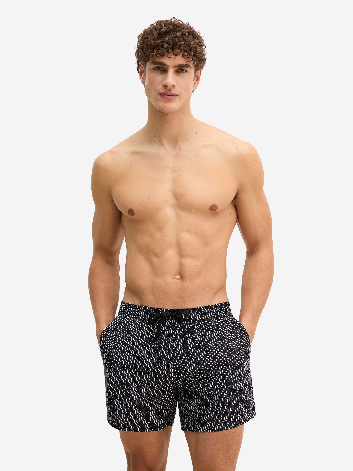 Marc O'Polo Badehose Woven Schwimmhose, Schwimmshorts, Badebekleidung