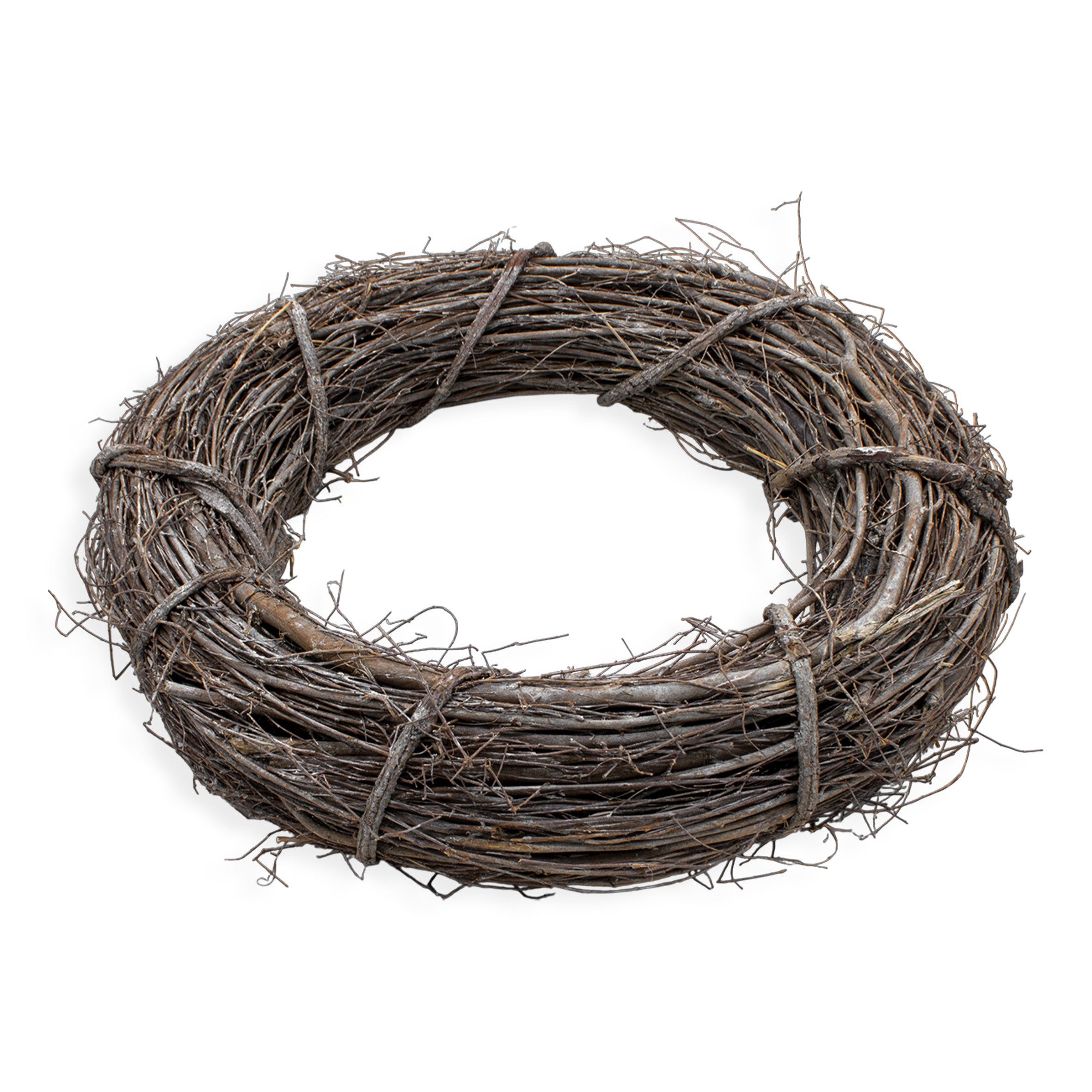 Spetebo Dekokranz XL Rattankranz natur - 45 cm - Holz Türkranz groß zum Dek günstig online kaufen