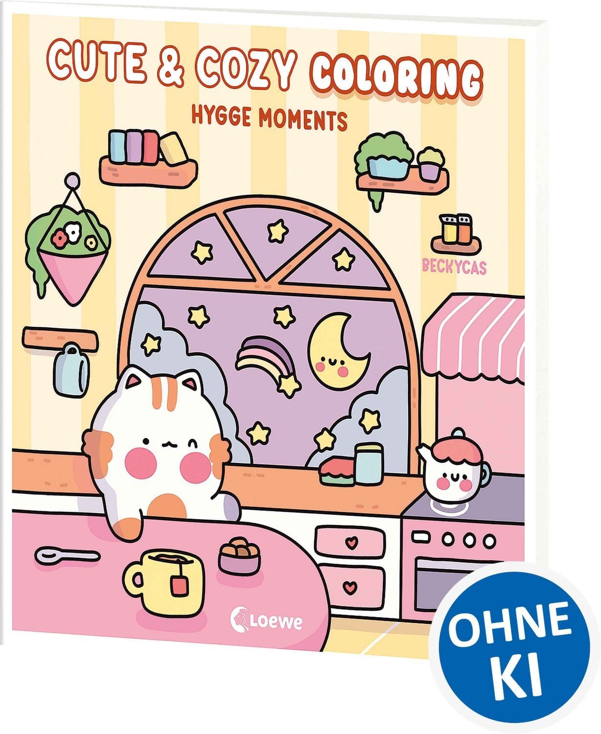 Cute & Cozy Coloring - Hygge Moments / diverse