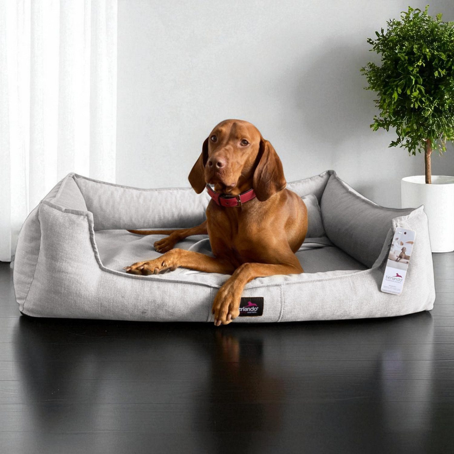 Thumbnail - tierlando® Tierbett Orthopädisches Hundebett SCARLETT - inklusive Matratzenschoner