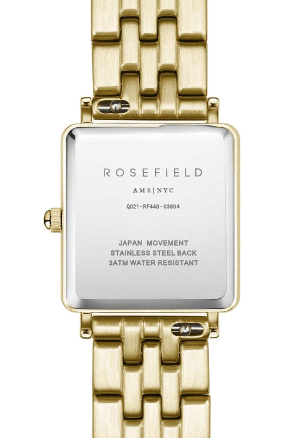 ROSEFIELD Quarzuhr Boxy XS Champagne