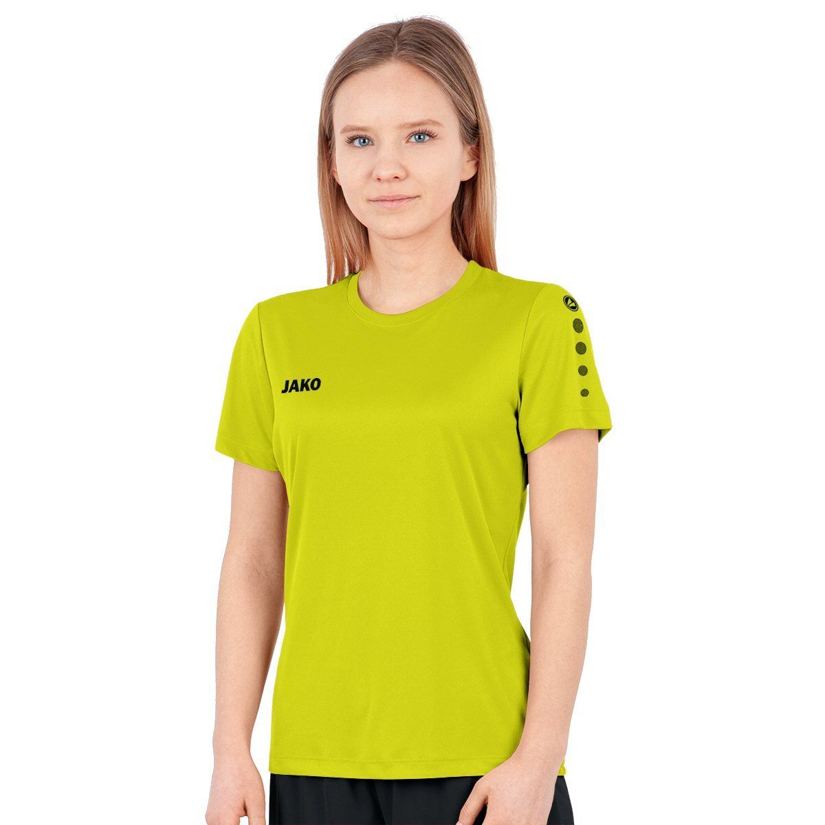 Jako T-Shirt Sport-Shirt Trikot Team Kurzarm (100% Polyester) limegrün Damen