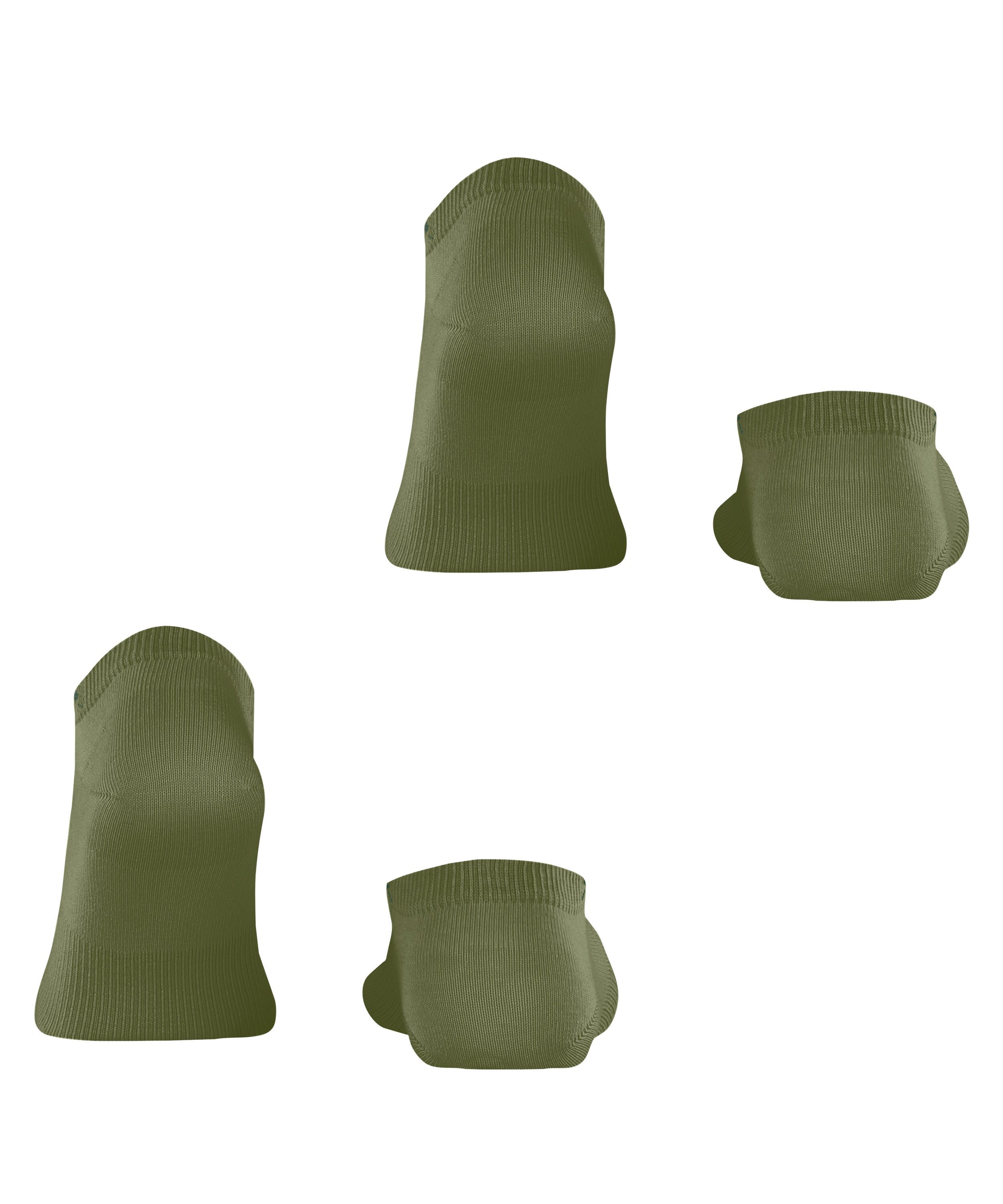 Burlington Sneakersocken Burlington Everyday 2-Pack Herren (2-Paar) aus weicher gekämmter Baumwolle