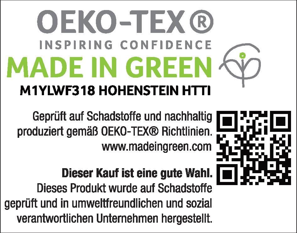 OTTO home Spannbettlaken Valje in Gr. 90x200, 140x200 oder 180x200 cm, Jersey, Gummizug: rundum, (1 Stück), Baumwolle, für Matratzen bis 25 cm Höhe, Bettlaken in Melange-Optik