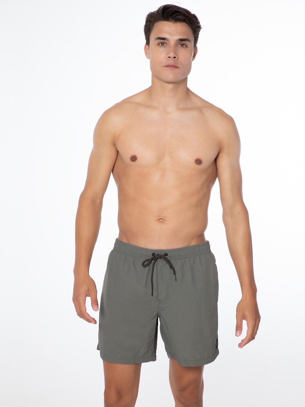 Protest Badeshorts FASTER beachshort GREY GREEN