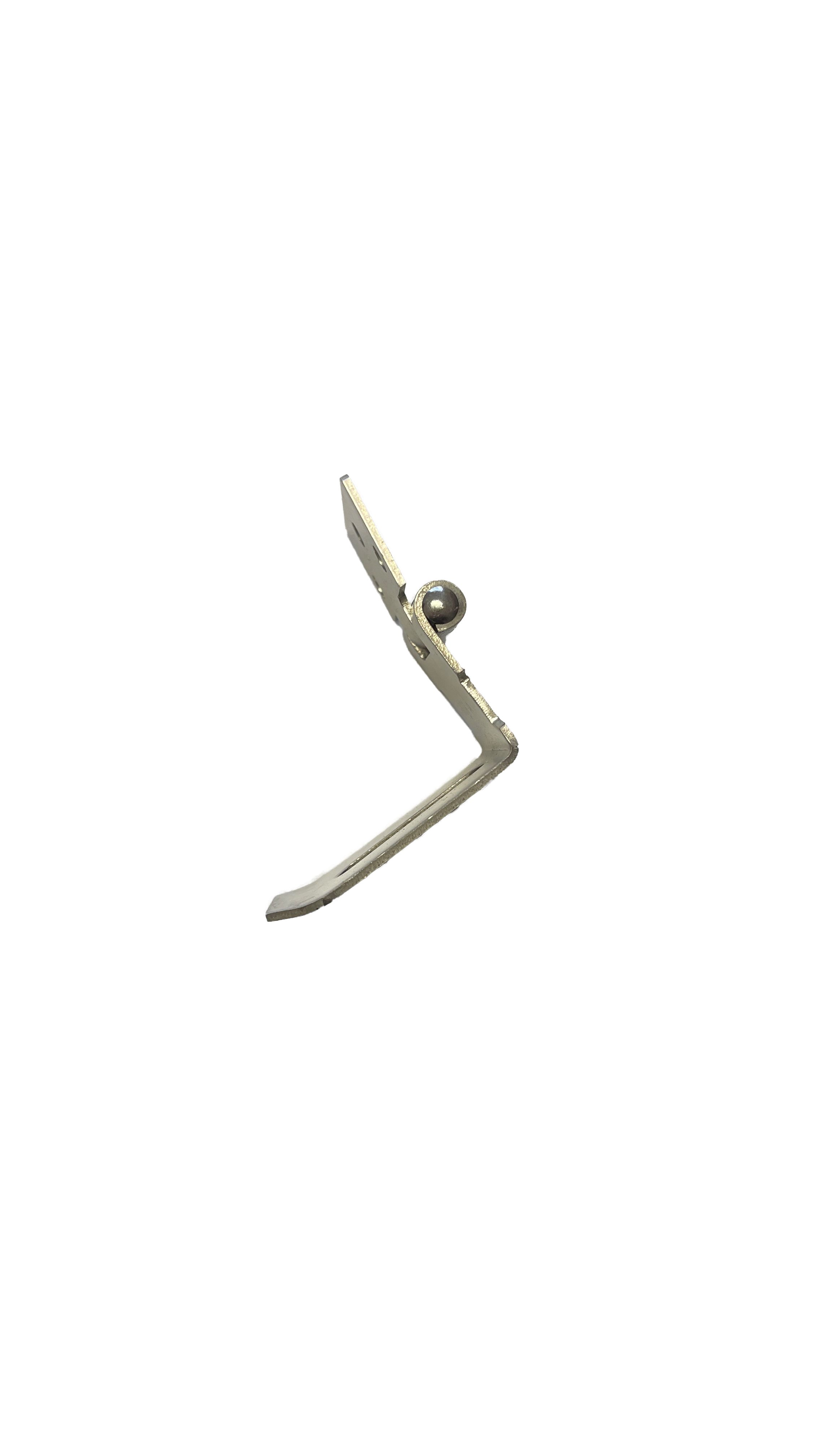 Strandkorb-King Strandkorb Beschlag für Strandkorb-Schutzgitter aus Edelstahl, BxTxH: 4x5x3 cm