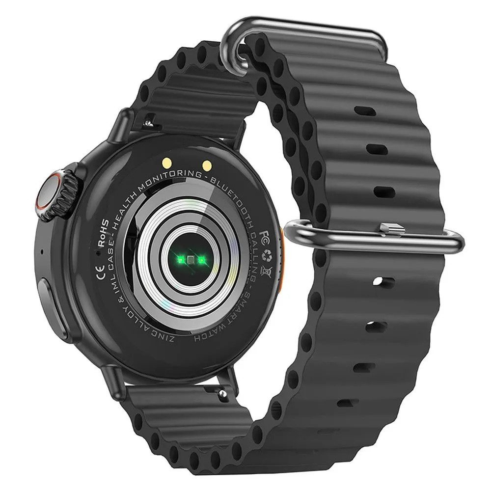 hoco. Smartwatch Y18 misst Herzfrequenz und Sättigung iOS und Android Smartwatch