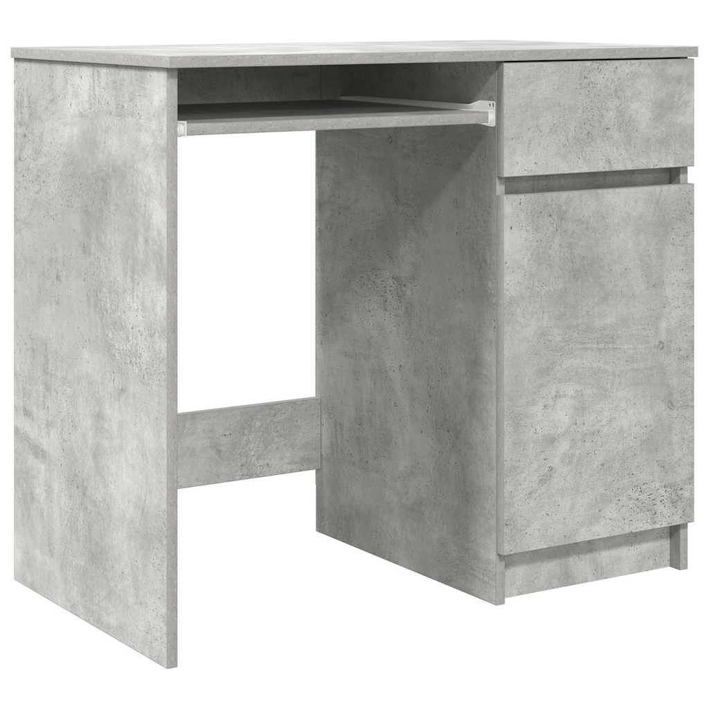 Schreibtisch Schreibtisch Betongrau 86x49x76 cm Holzwerkstoff