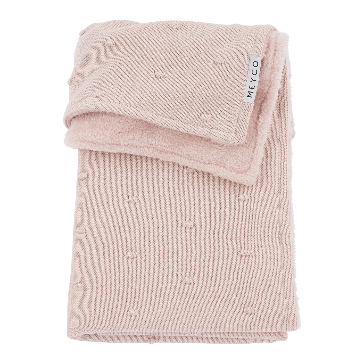 Babydecke Soft Pink, Meyco Baby, 75x100cm günstig online kaufen