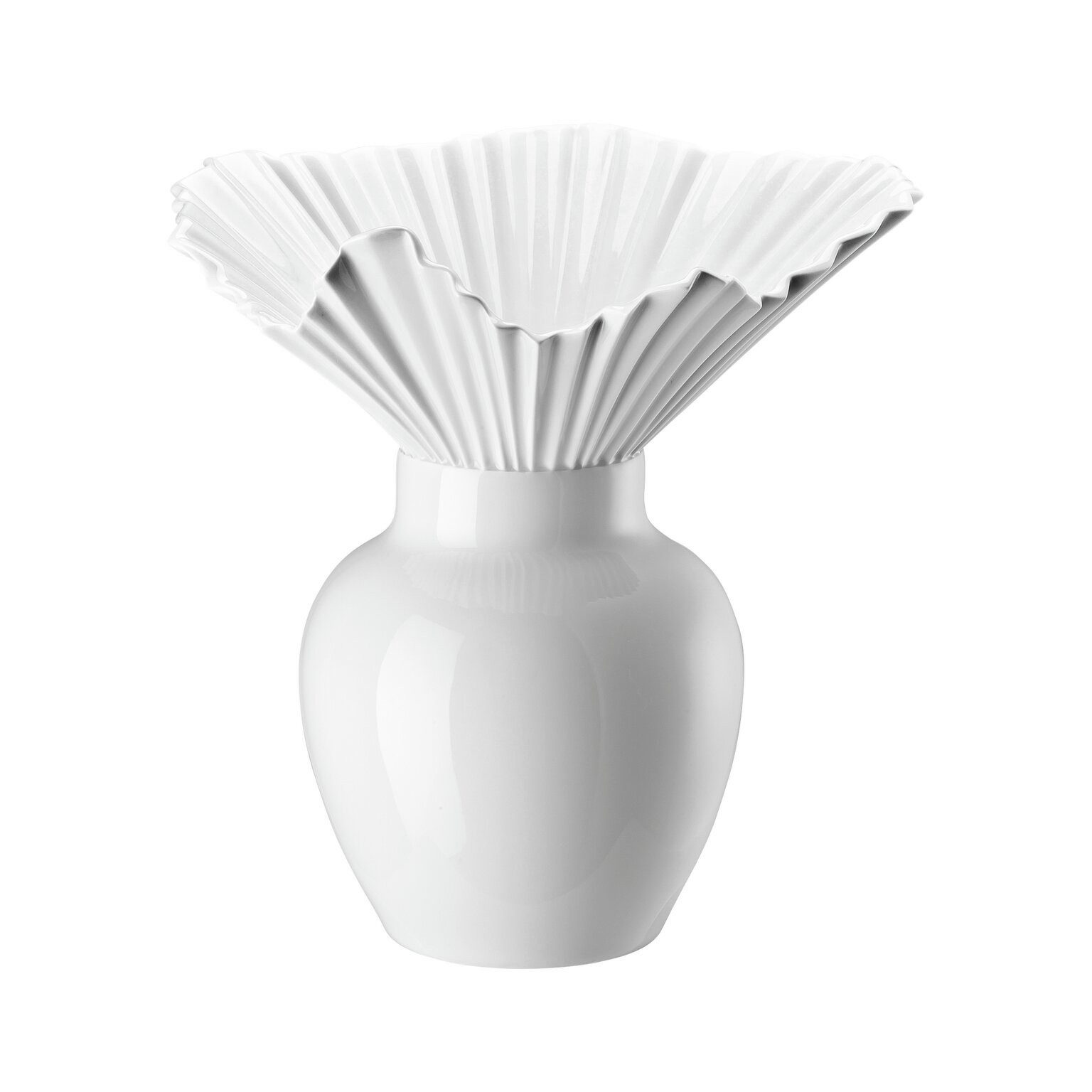 Rosenthal Tischvase Rosenthal Falda Vase, Porzellan