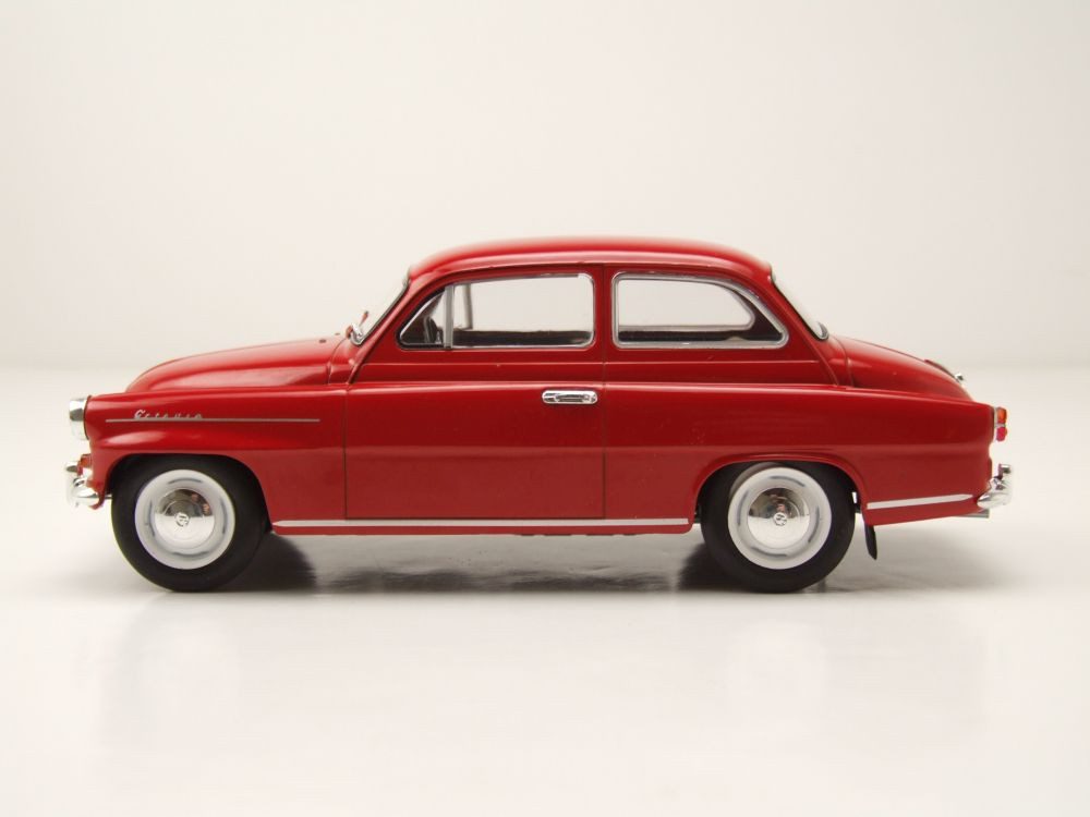 Whitebox Modellauto Skoda Octavia Super 1959 rot, Maßstab 1:24