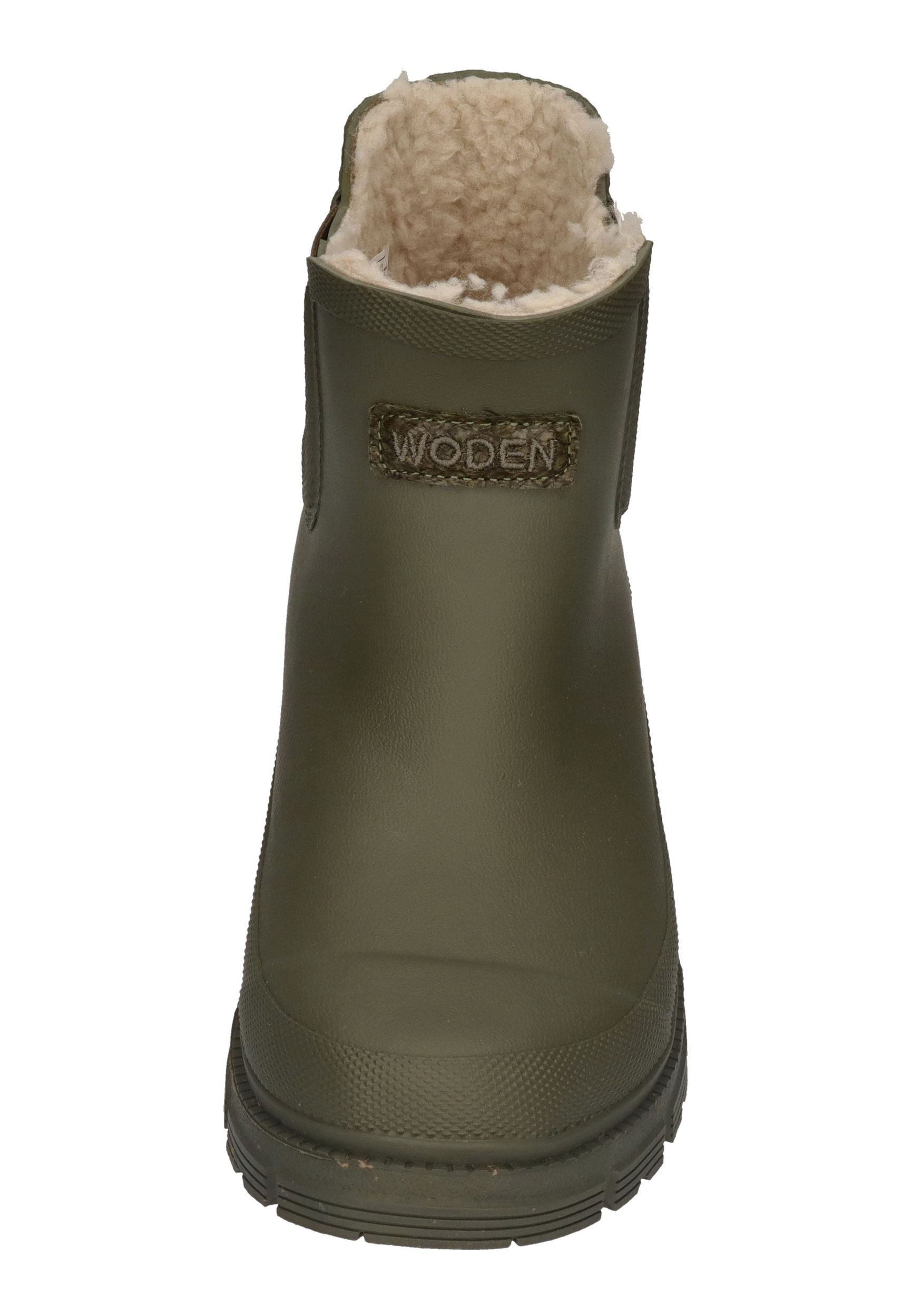 WODEN LIV WARM WATERPROOF Gummistiefel Dark Olive