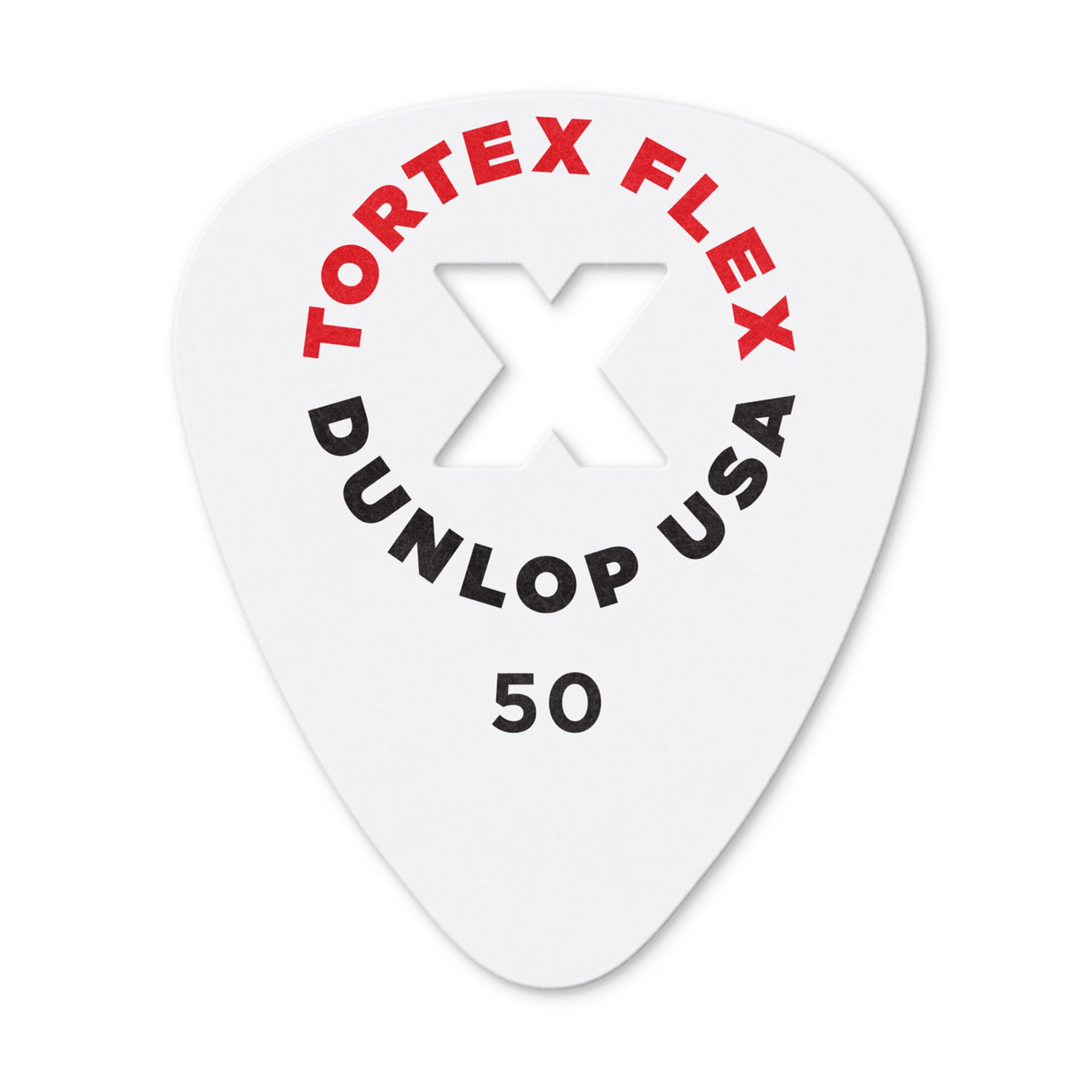 Dunlop Plektrum, 428XP.50 Tortex Flex X Picks 0,50 mm - Plektren Set