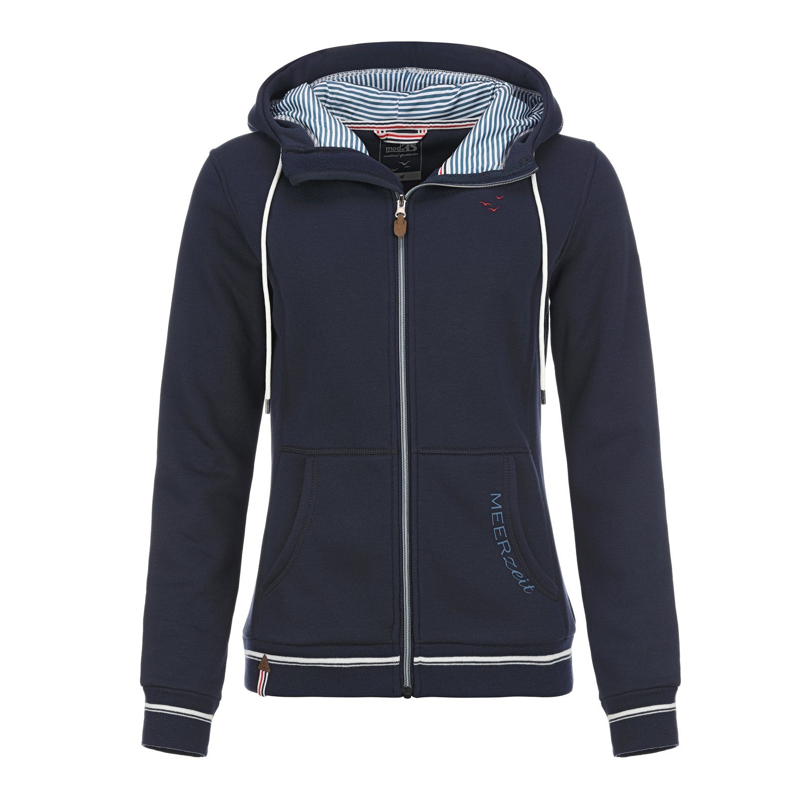 modAS Fleecejacke Damen Strickjacke Meerzeit mit günstig online kaufen