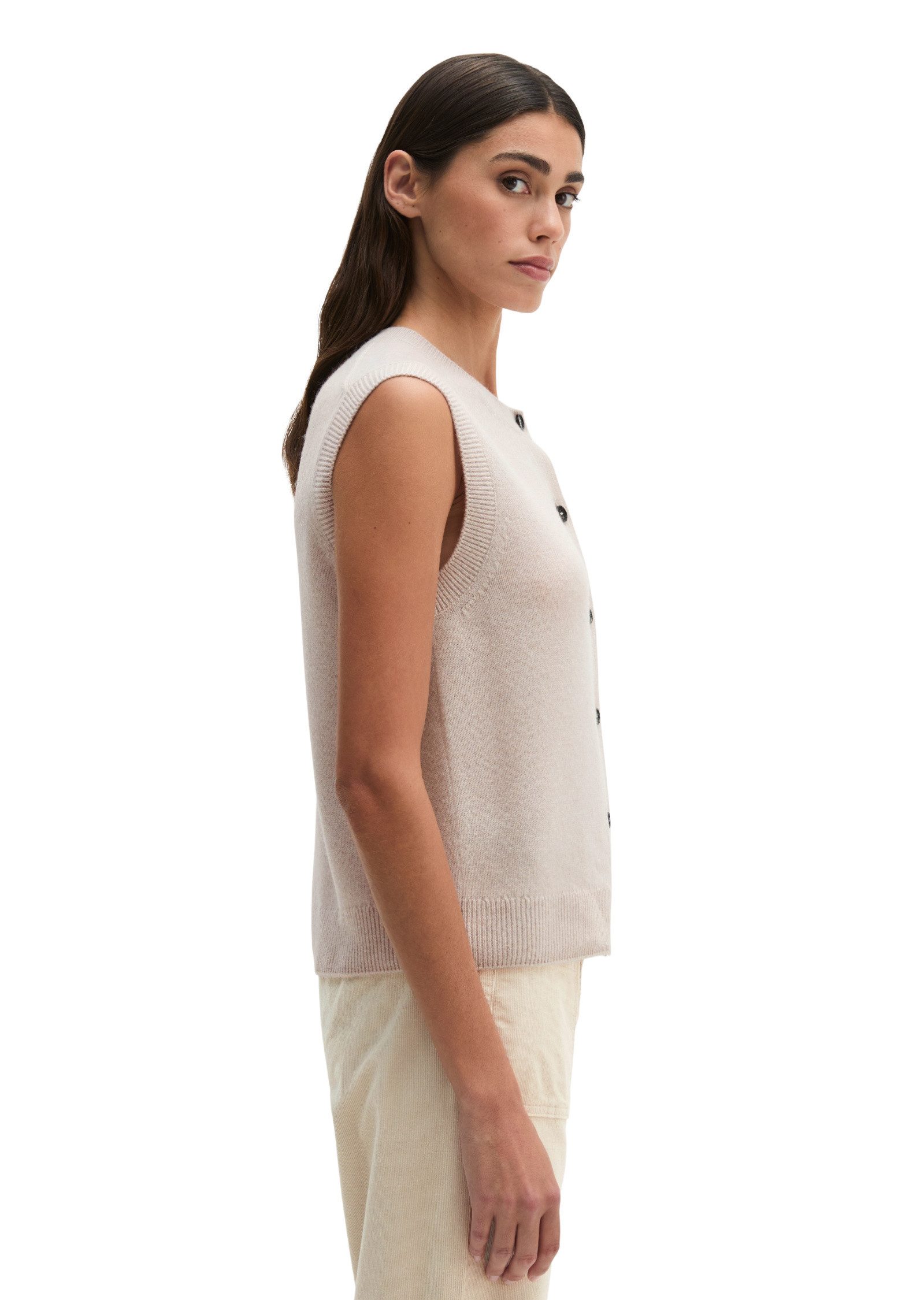 Marc O'Polo Strickweste aus flauschiger Lambswool