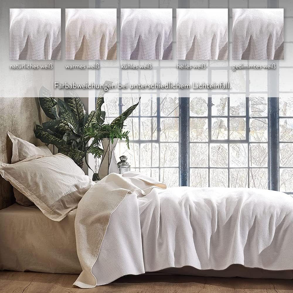 Wohndecke BOHORIA® Kuscheldecke Soft Waffle 110x170cm, günstig online kaufen