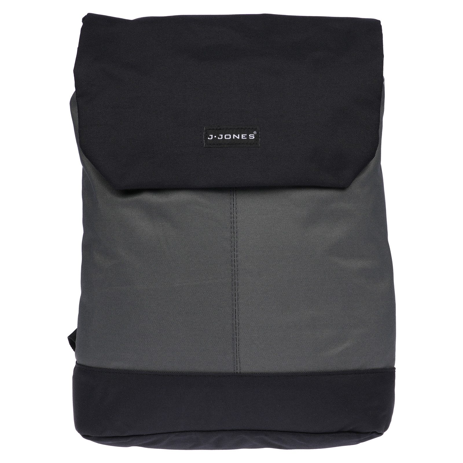 JJADVANCED Rucksack MainApps – Schwarz/grau, Karomuster, Mit Reißverschluss-Taschen