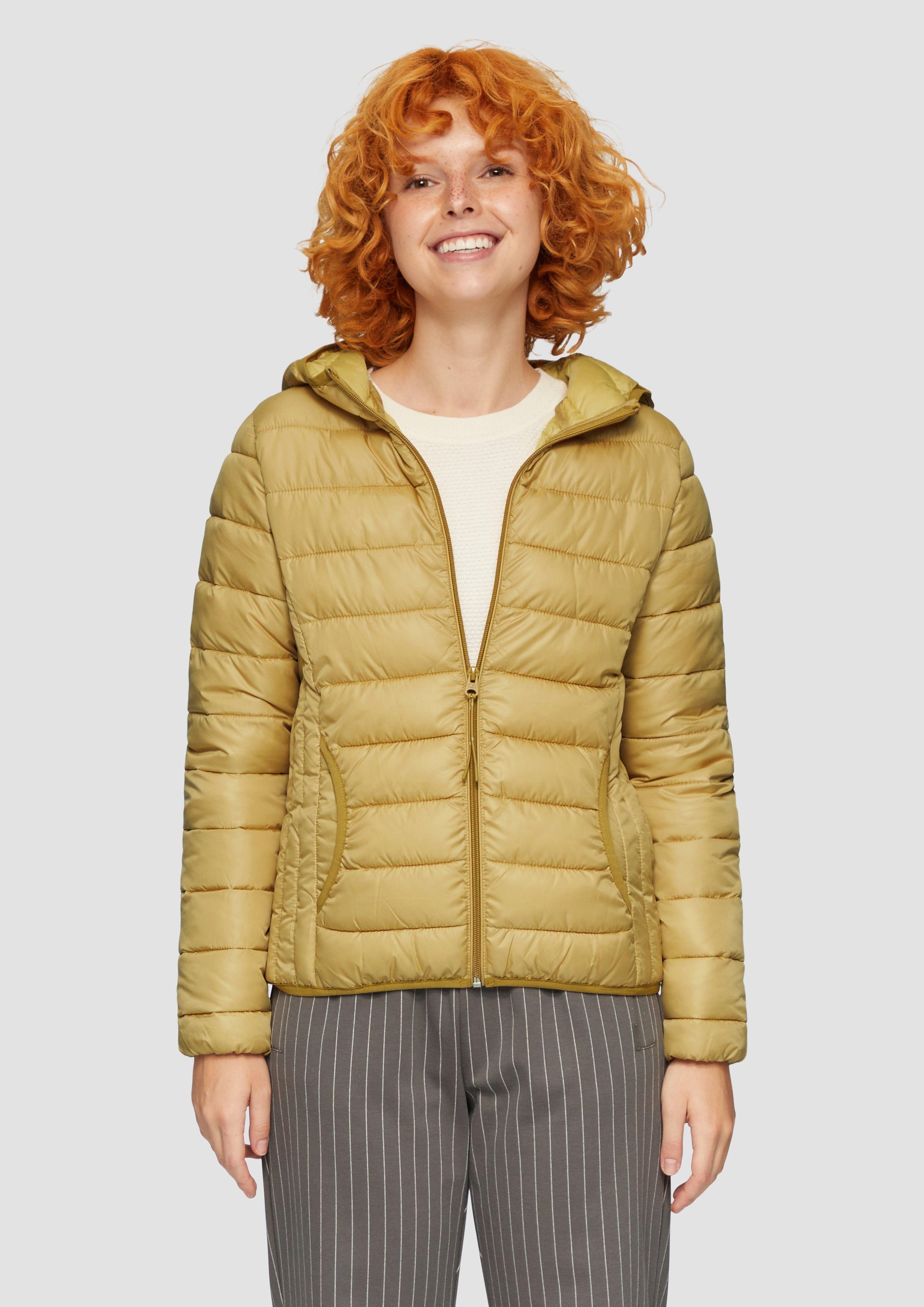 QS Outdoorjacke Leicht wattierte Steppjacke mit günstig online kaufen